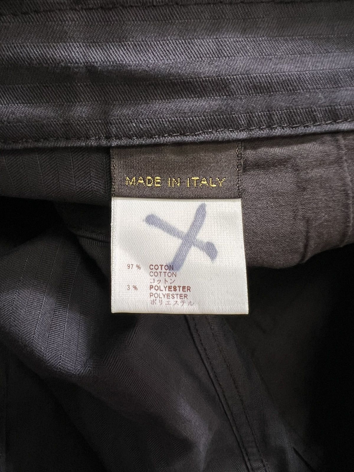 Louis Vuitton Louis Vuitton - Herringbone Stripe Wide Leg Easy Pants Size US 36 / EU 52 - 22 Thumbnail
