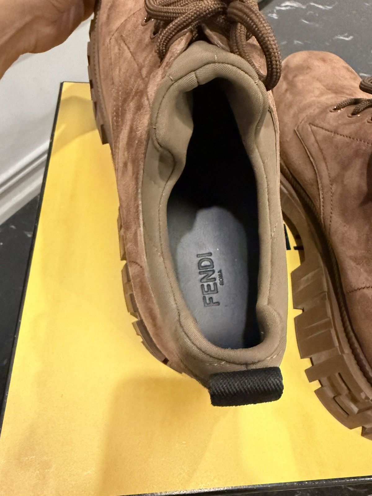Fendi Fendi Force Derby Size US 12 / EU 45 - 9 Thumbnail