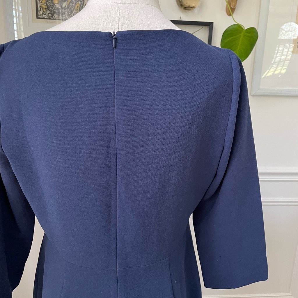 Other Black Halo Oklahoma Charlene Sheath Dress Dark Blue 12 Size XL / US 12-14 / IT 48-50 - 5 Thumbnail