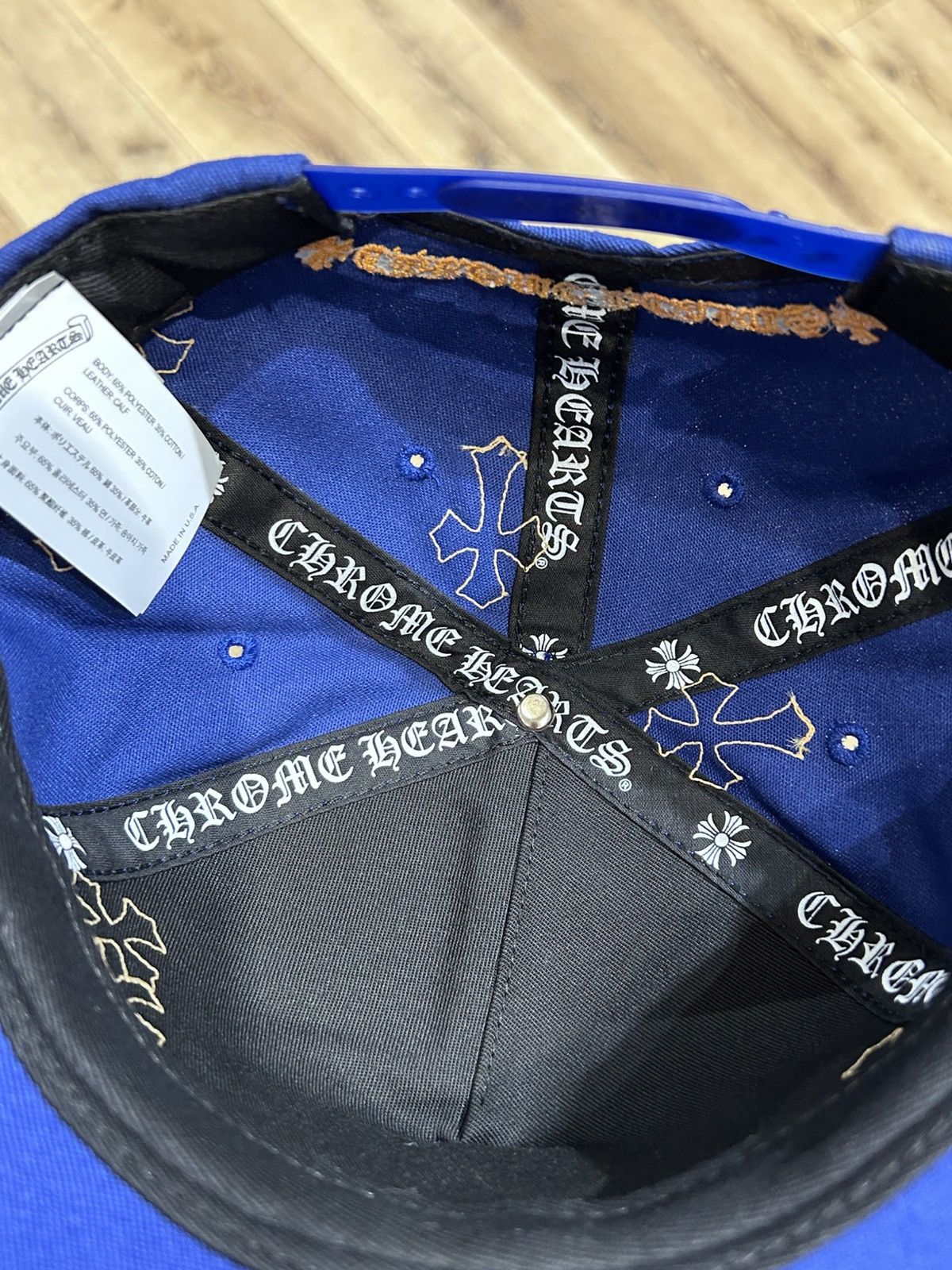 Chrome Hearts Chrome Hearts Cross Patch CH Hat Size ONE SIZE - 5 Thumbnail