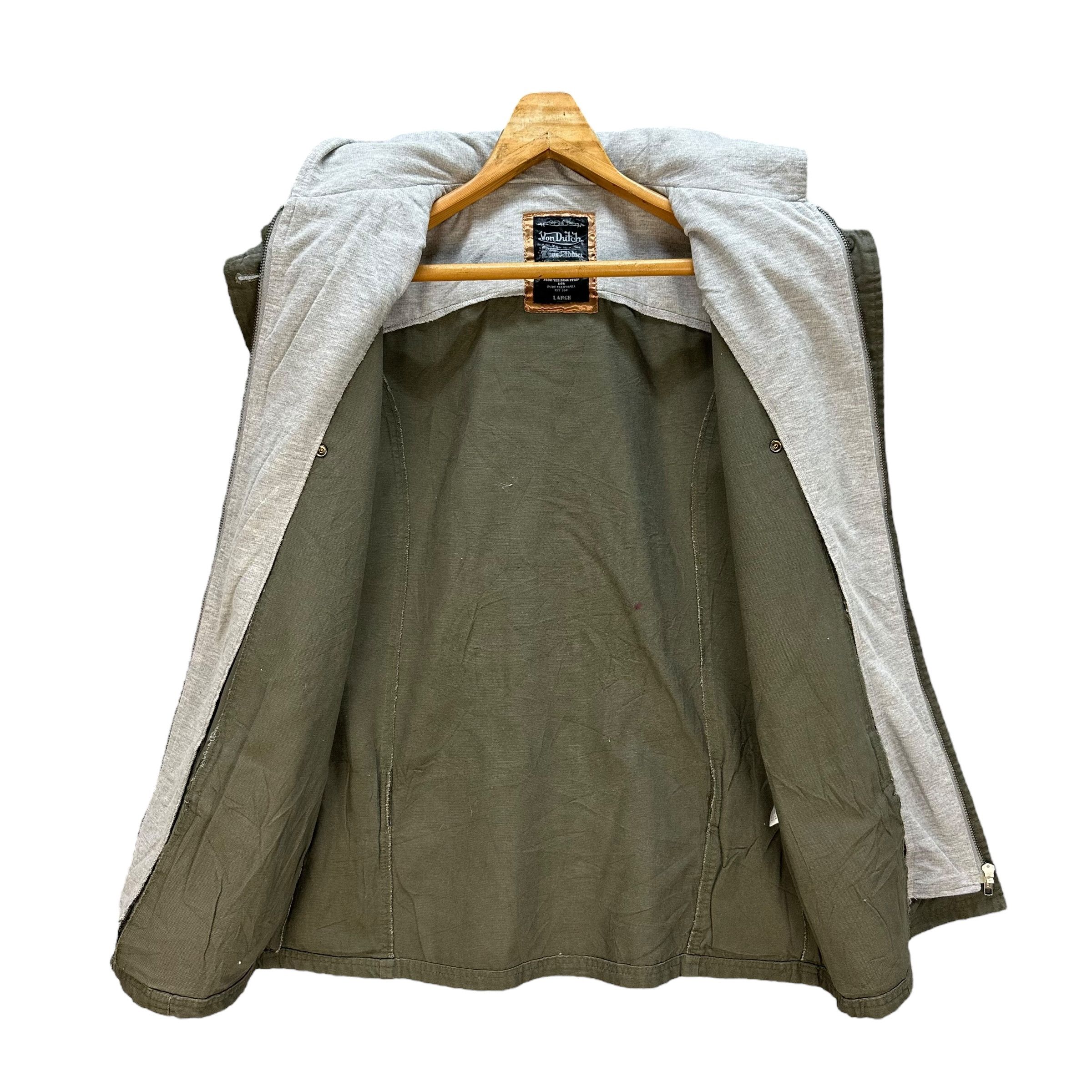 Von Dutch VON DUTCH Double Layered Hoodies Jacket #A56-1278 Size L / US 10 / IT 46 - 9 Thumbnail