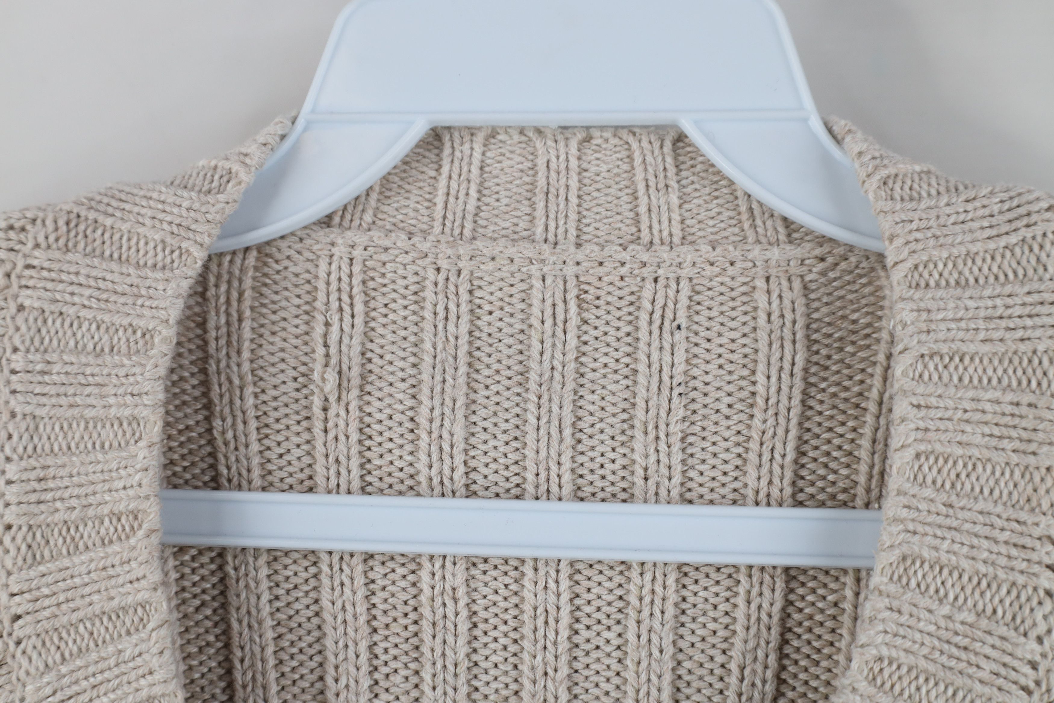 Vintage Vintage 90s Streetwear Heavyweight Ribbed Knit Sweater Size US L / EU 52-54 / 3 - 4 Thumbnail