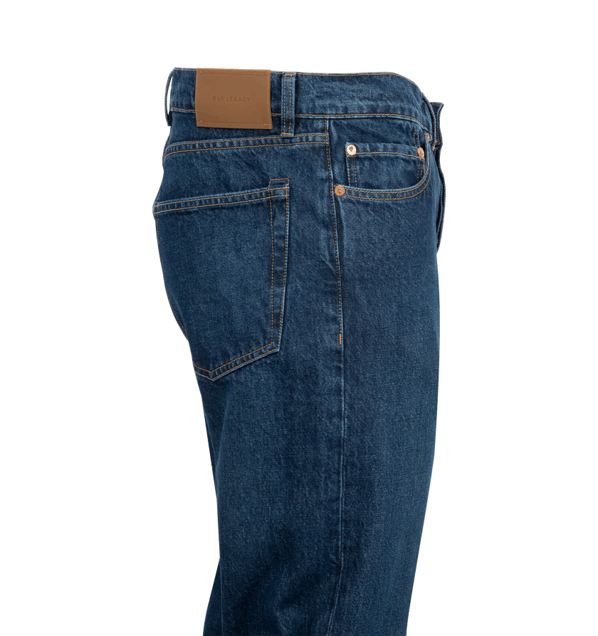 Our Legacy o1h1sh10525 First Cut Jeans in Blue Size US 36 / EU 52 - 3 Thumbnail