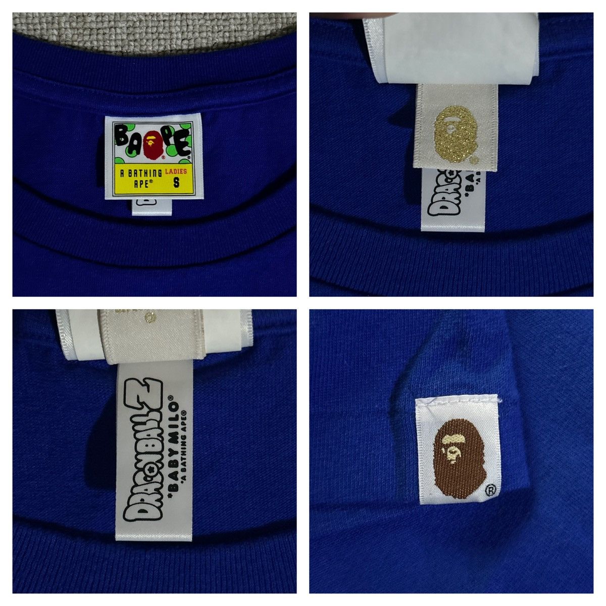 Bape Bape Dragon Ball Ape Head Tee Size S / US 4 / IT 40 - 5 Thumbnail