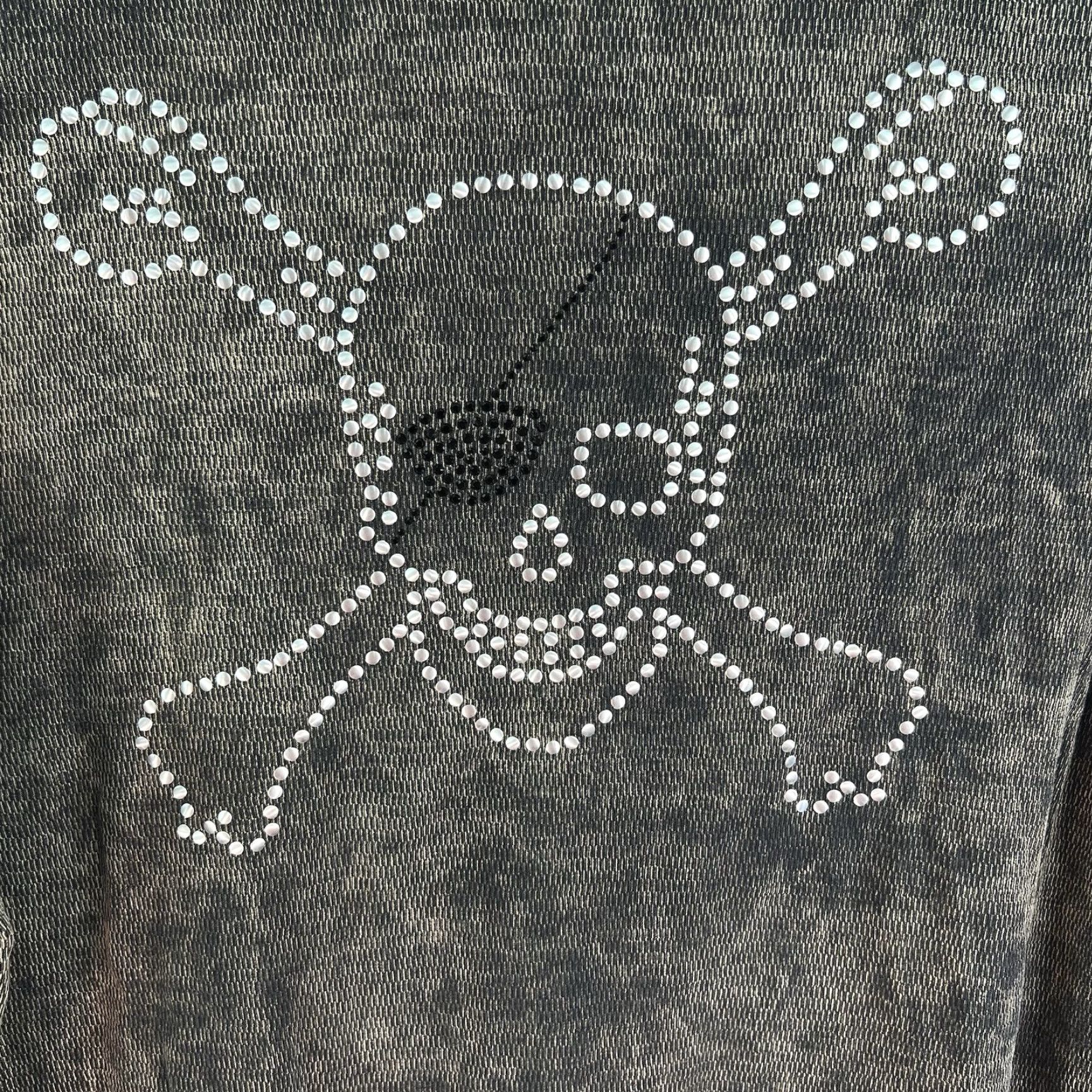 Vintage 12 Symbols Skull And Crossbones Waffle T-Shirt Size 2 XL Gray L Sleeve NWT Men’s Size US XXL / EU 58 / 5 - 5 Thumbnail