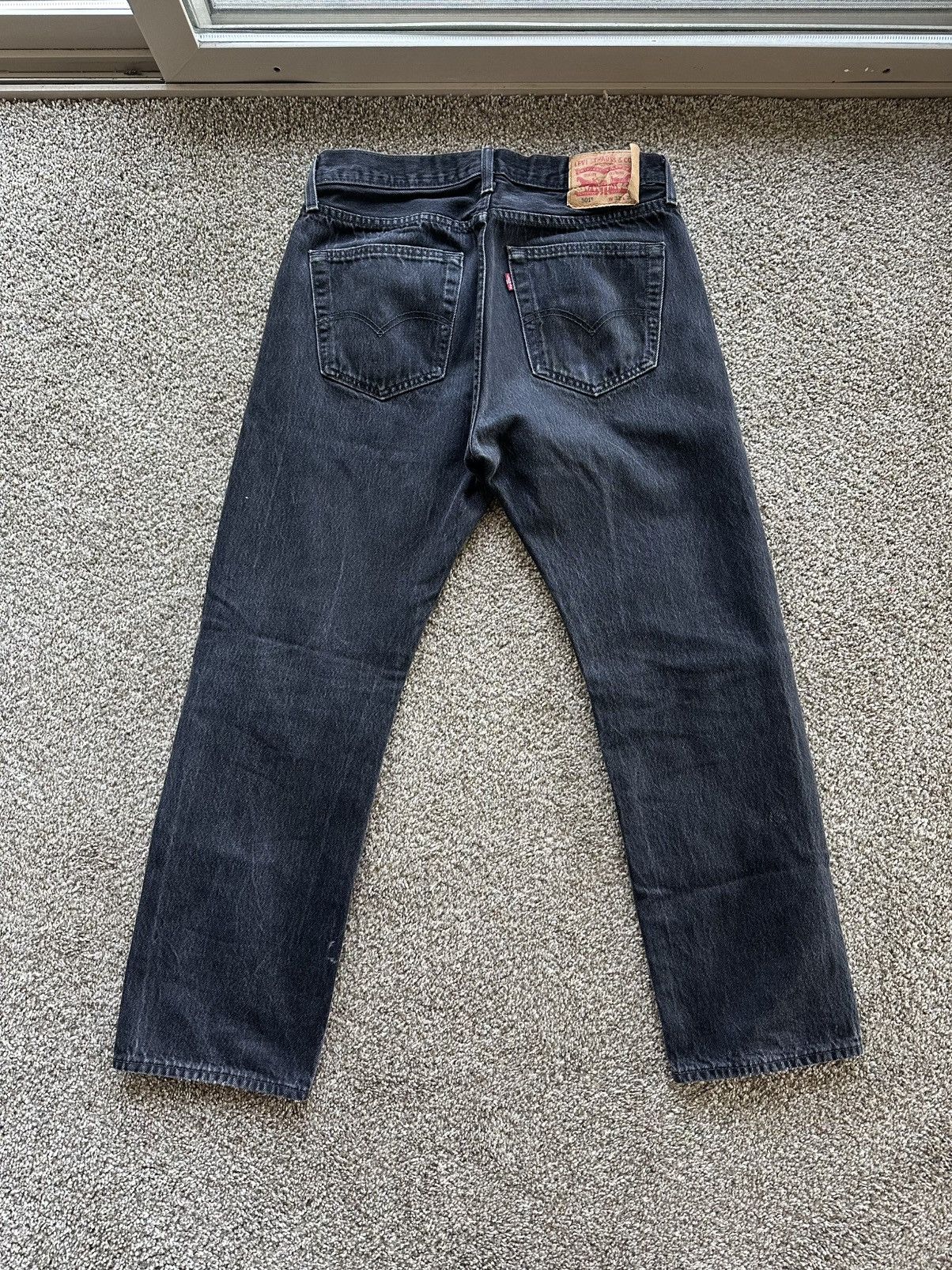 Levi's Vintage Clothing Levi’s vintage distressed 501’s Size US 30 / EU 46 - 2 Thumbnail
