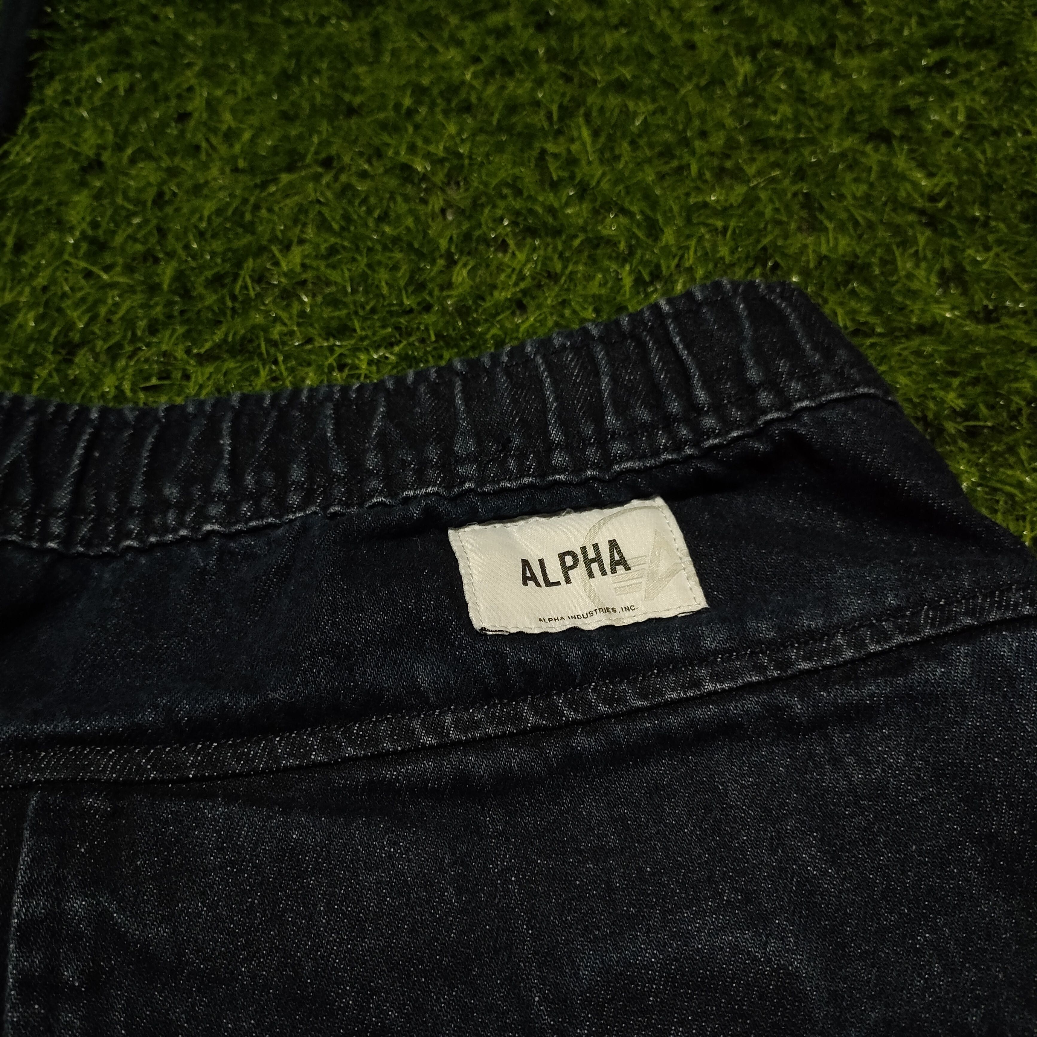 Alpha Industries Alpha Industries Denim SweatPants Size US 36 / EU 52 - 7 Thumbnail