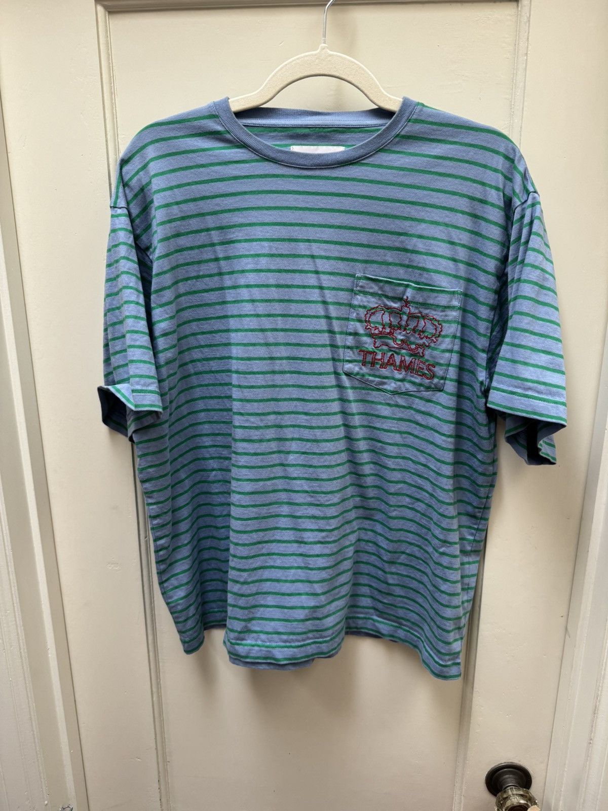 Human Made × Nigo Human Made Striped Henley Neck Long-sleeve Shirt