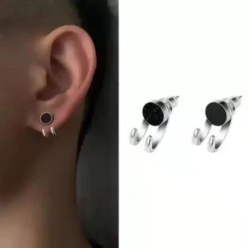 Jewelry × Vintage Hook Paw Stud Earrings for Men Size ONE SIZE - 1 Thumbnail