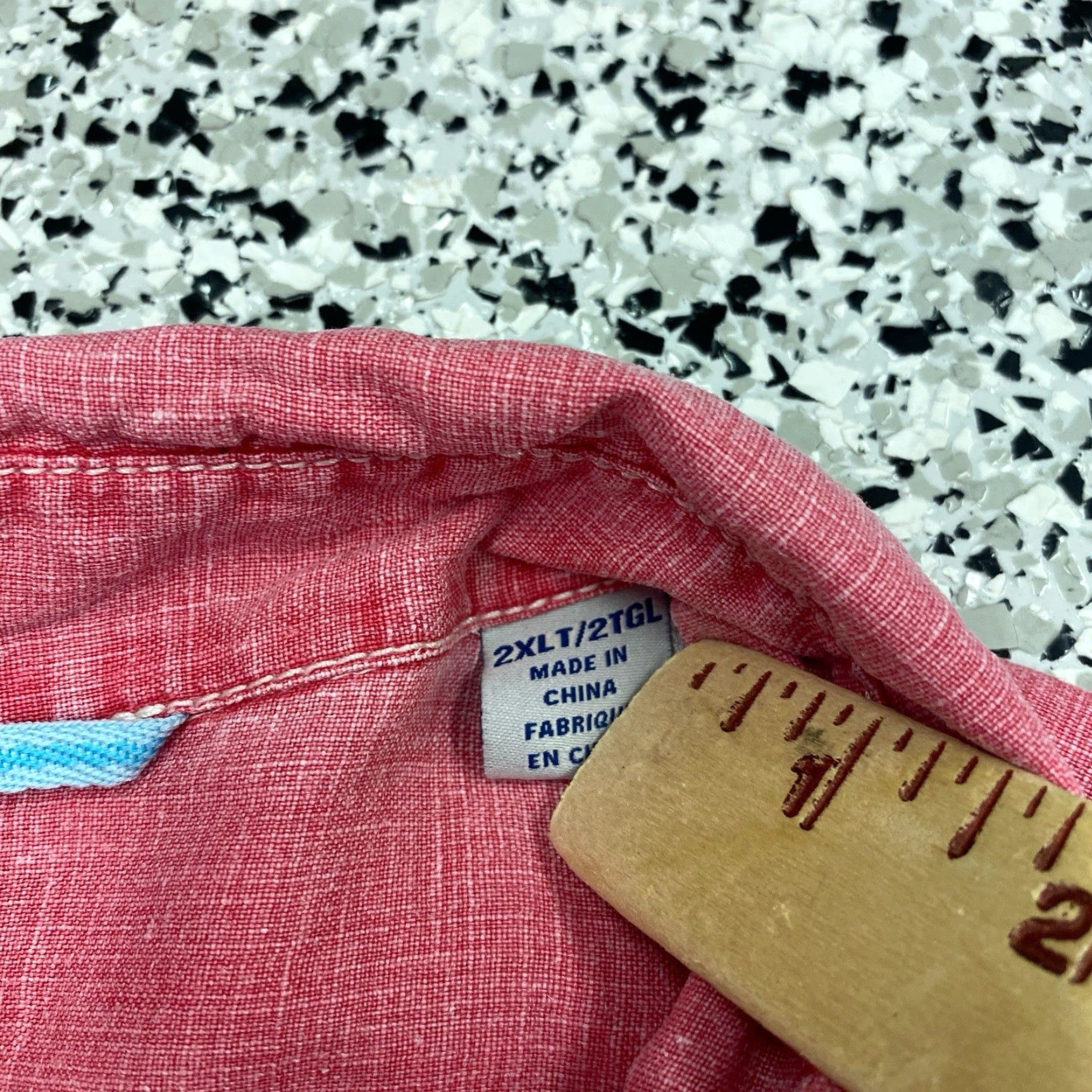 Tommy Bahama Tommy Bahama Shirt Mens 2XLT Pink Linen Button Down Long Sleeve Casual Size US XXL / EU 58 / 5 - 4 Thumbnail