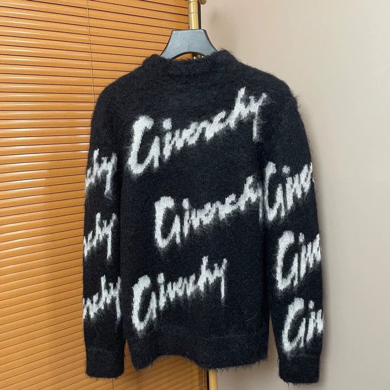 Givenchy Givenchy Logo Printed V-Neck Single Breasted Long Sleeve K Size US S / EU 44-46 / 1 - 2 Thumbnail