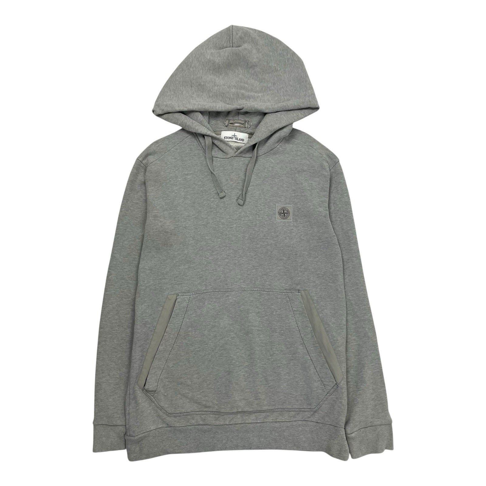 Stone Island Stone Island Hoodie Compass Logo Grey Hooded Jumper Medium M Size US M / EU 48-50 / 2 - 1 Thumbnail