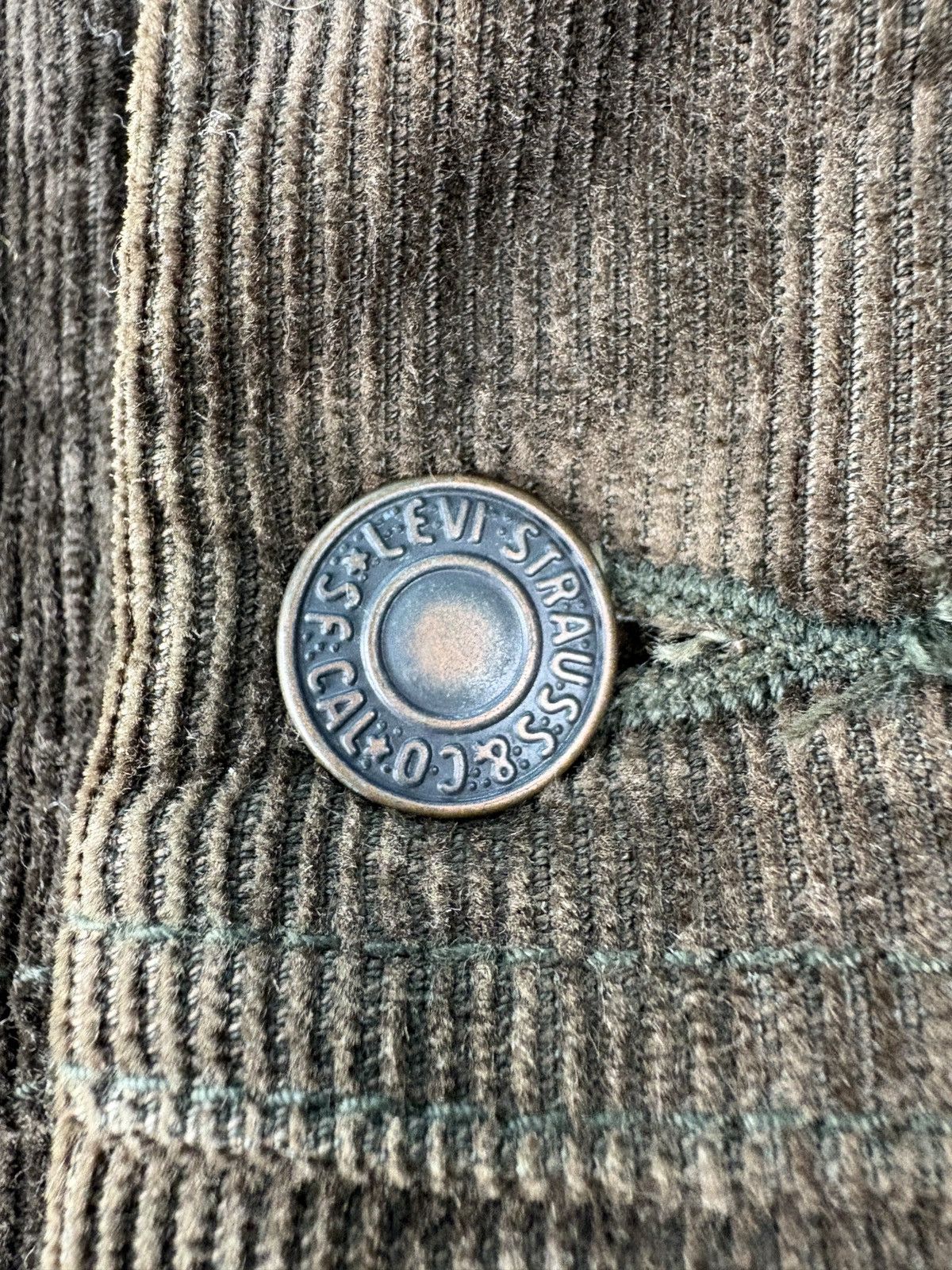 Levi's Levi’s Sample Faded Brown Corduroy Jacket Sherpa Collar Size US L / EU 52-54 / 3 - 12 Thumbnail
