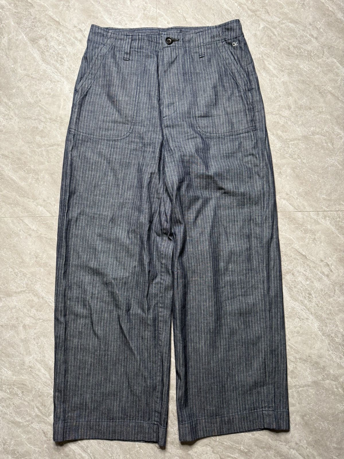 45rpm 45RPM Pinstripe Indigo Jacket & Pants Set Size US 31 - 1 Thumbnail