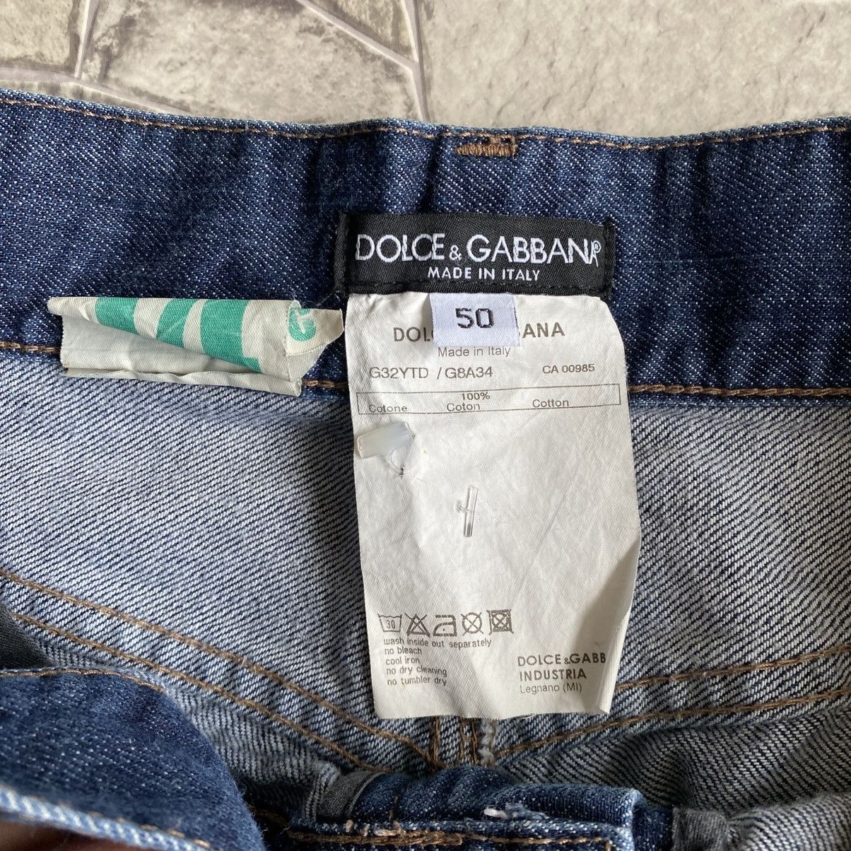 Dolce & Gabbana Vintage Dolce&Gabbana Metal Logo Jeans Size US 34 / EU 50 - 10 Thumbnail