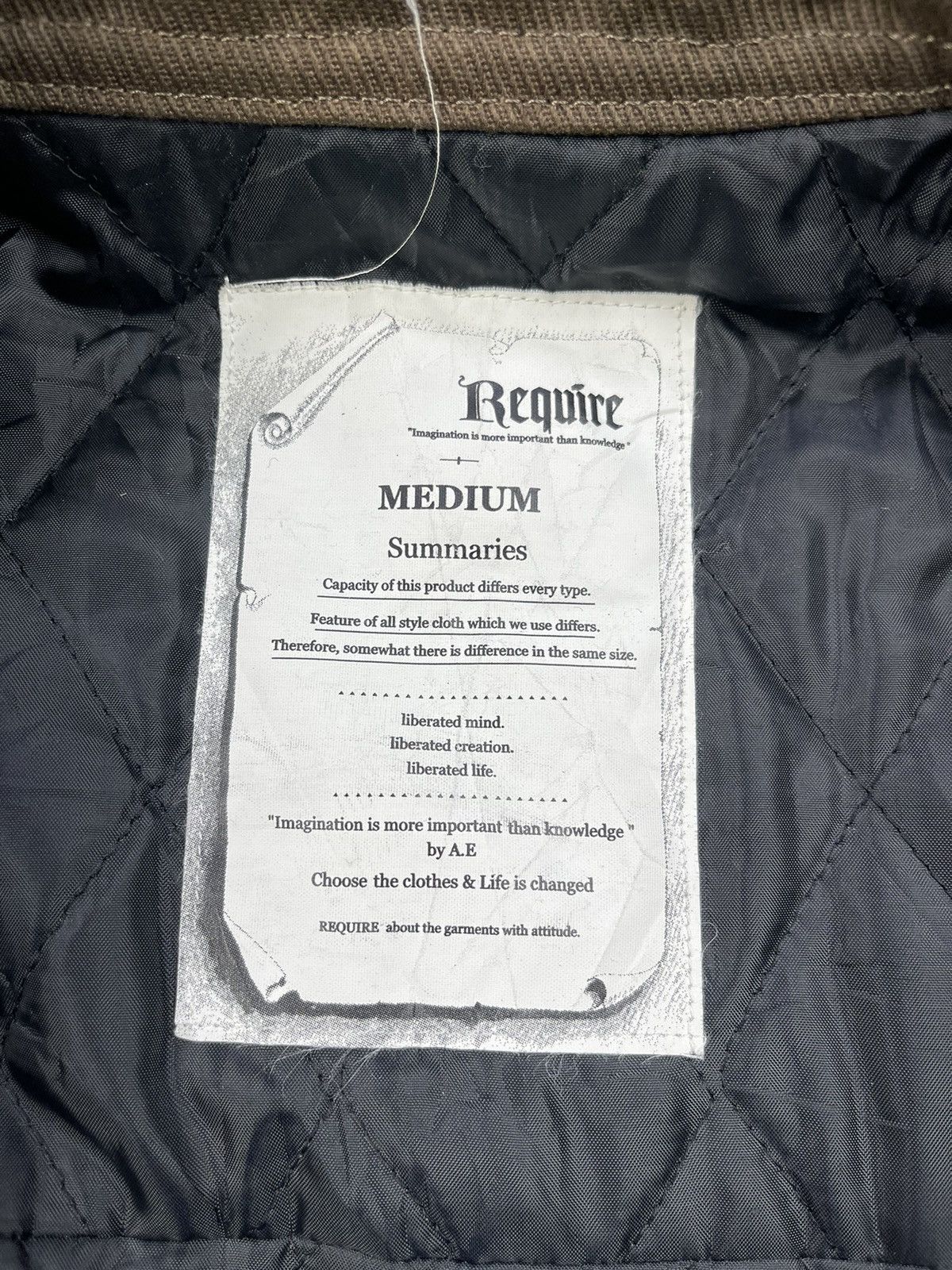 Japanese Brand Avanti Japan REQUIRE Padded Lining Open Season Jackets Size US S / EU 44-46 / 1 - 13 Thumbnail