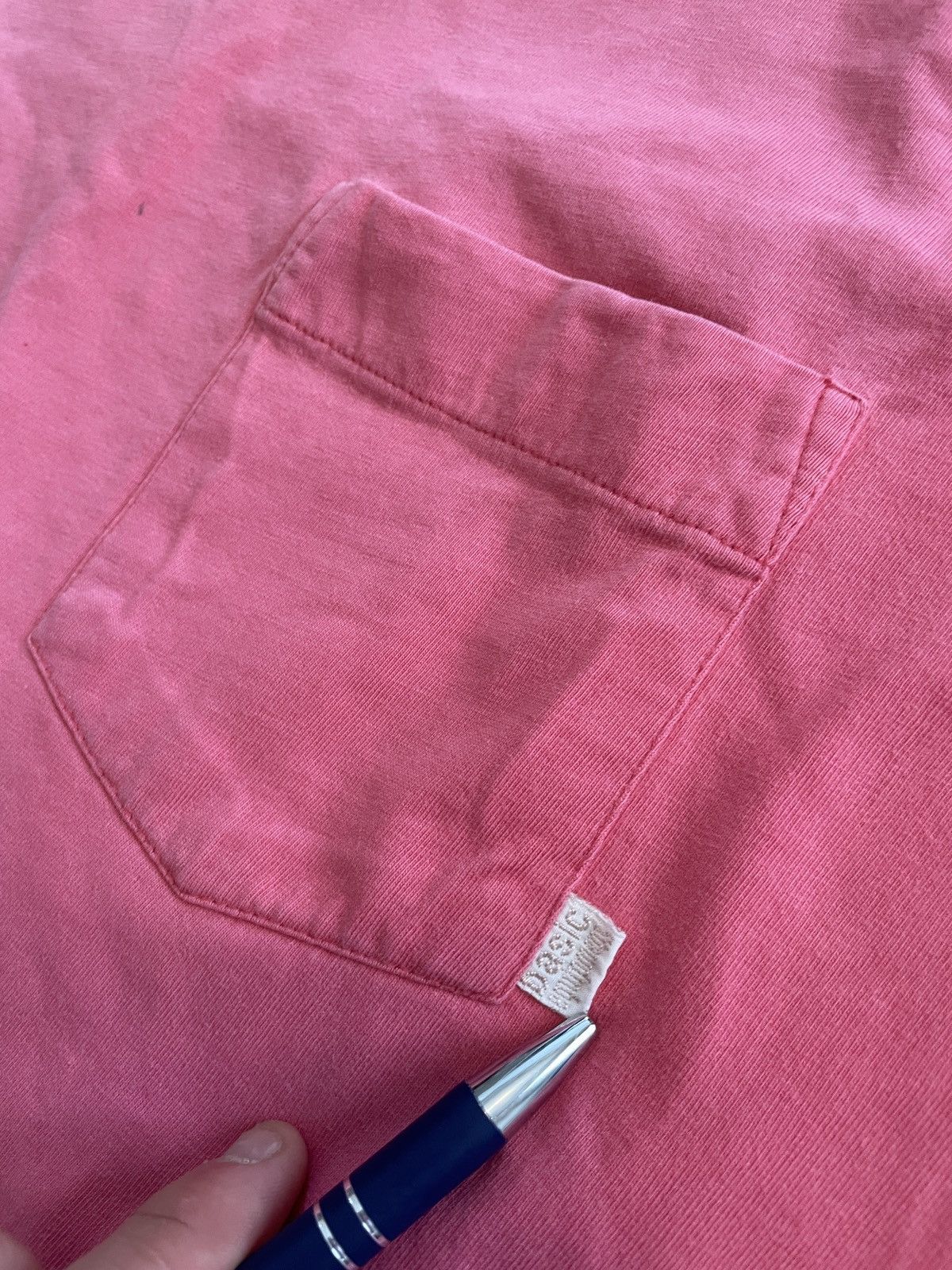 Other Vintage Basic Equipment Men's Salmon Pink Pocket Retro 90s Size US L / EU 52-54 / 3 - 4 Thumbnail