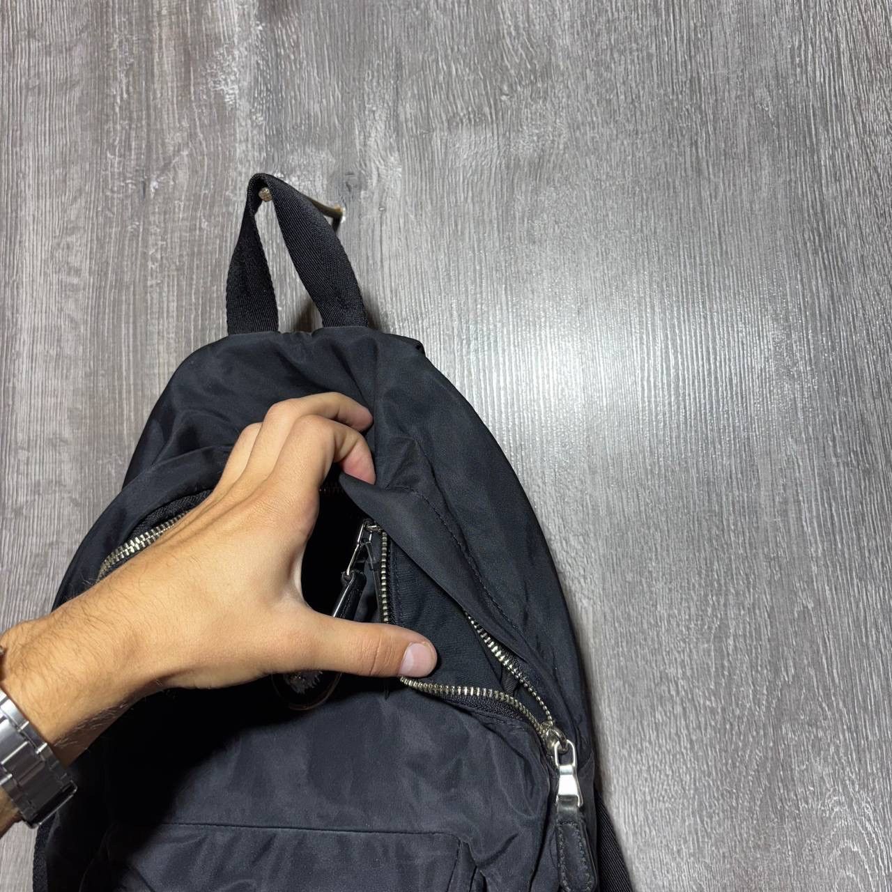 Versus Versace Versus Versace Lion's Head Small Nylon Backpack Size ONE SIZE - 5 Thumbnail