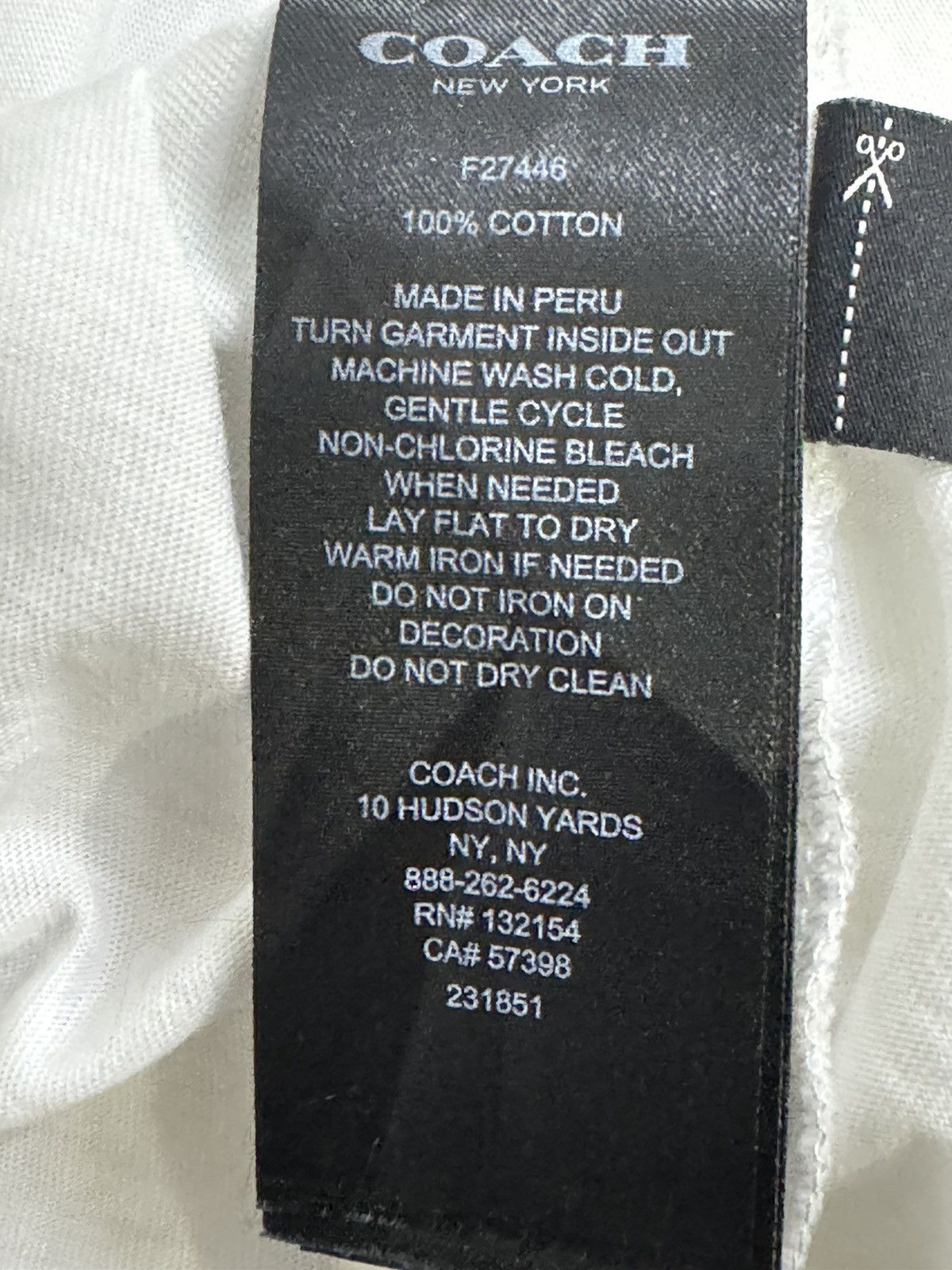 Coach 💥COACH USA FLAG EMBROIDED STAR TEE Size US M / EU 48-50 / 2 - 11 Thumbnail