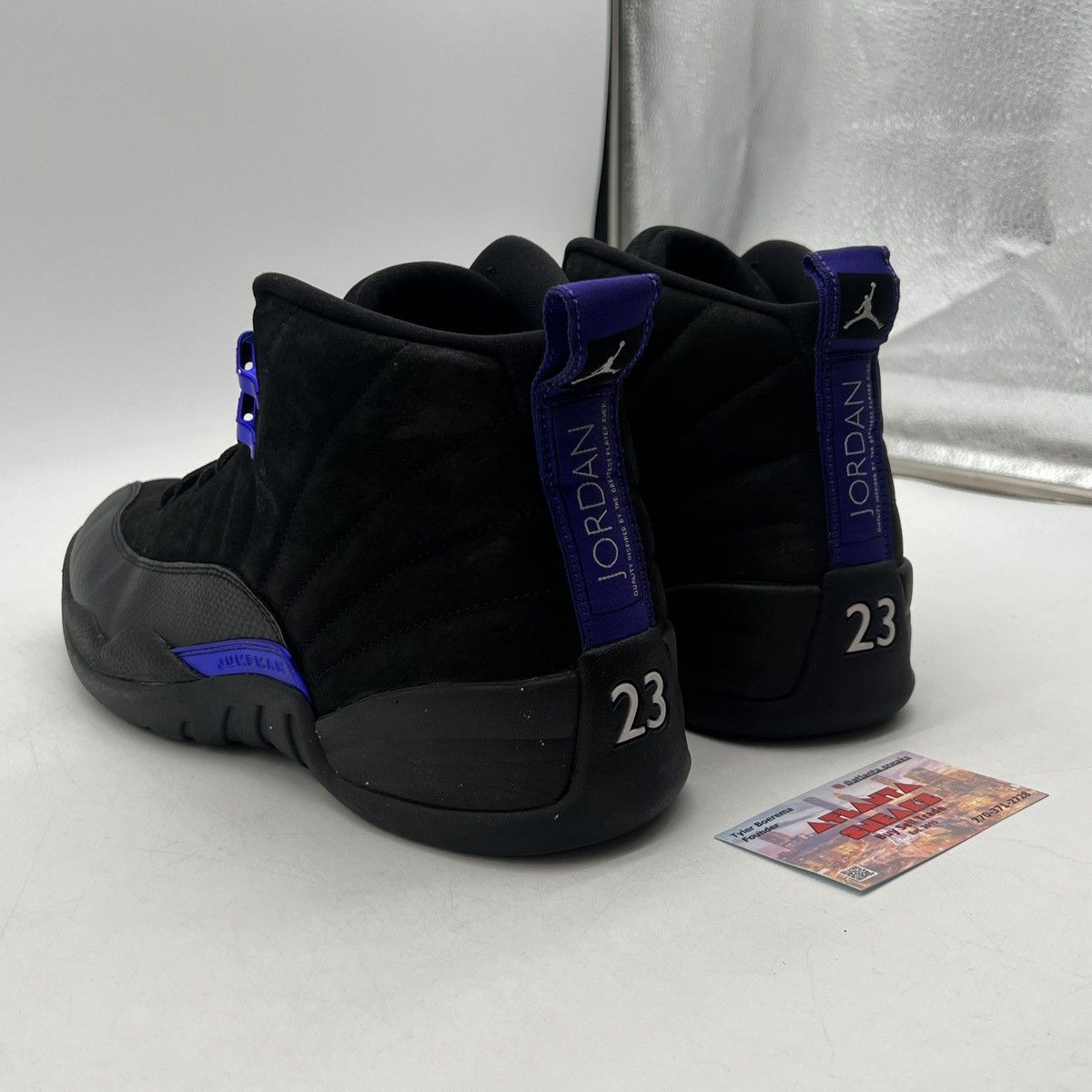 Jordan Brand Air Jordan 12 Dark Concord Size US 12 / EU 45 - 4 Thumbnail