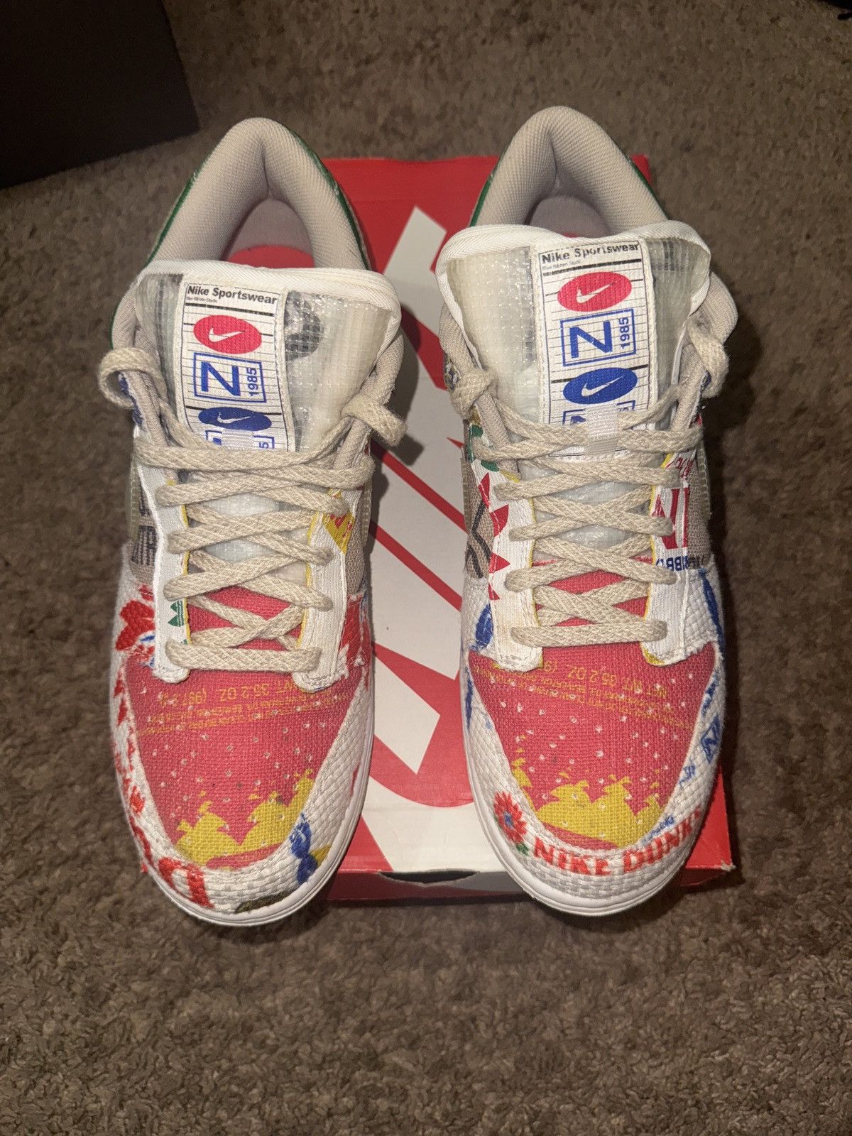 Nike City Market Dunk low Size US 11 / EU 44 - 3 Thumbnail