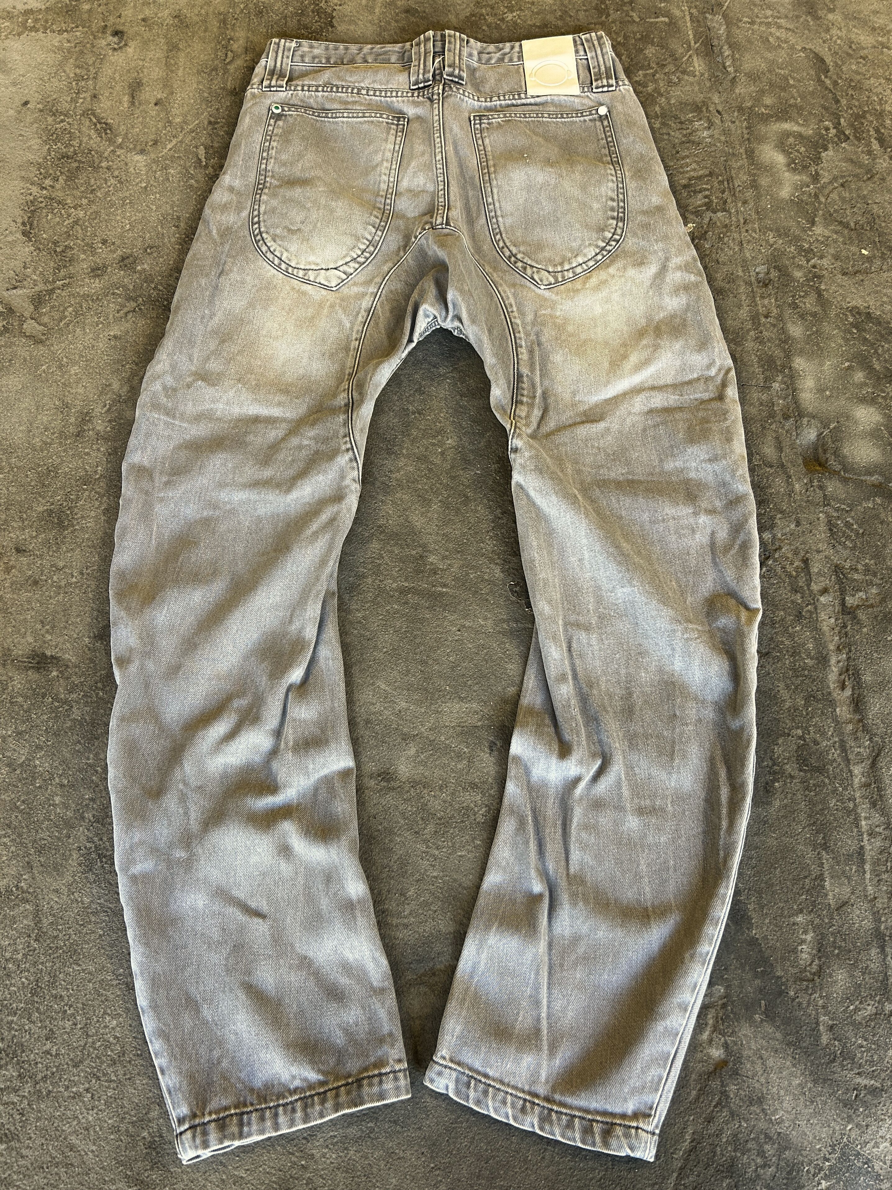 Vintage Vintage Rick Owens Junya Watanabe Style Washed Jeans Size US 32 / EU 48 - 2 Thumbnail