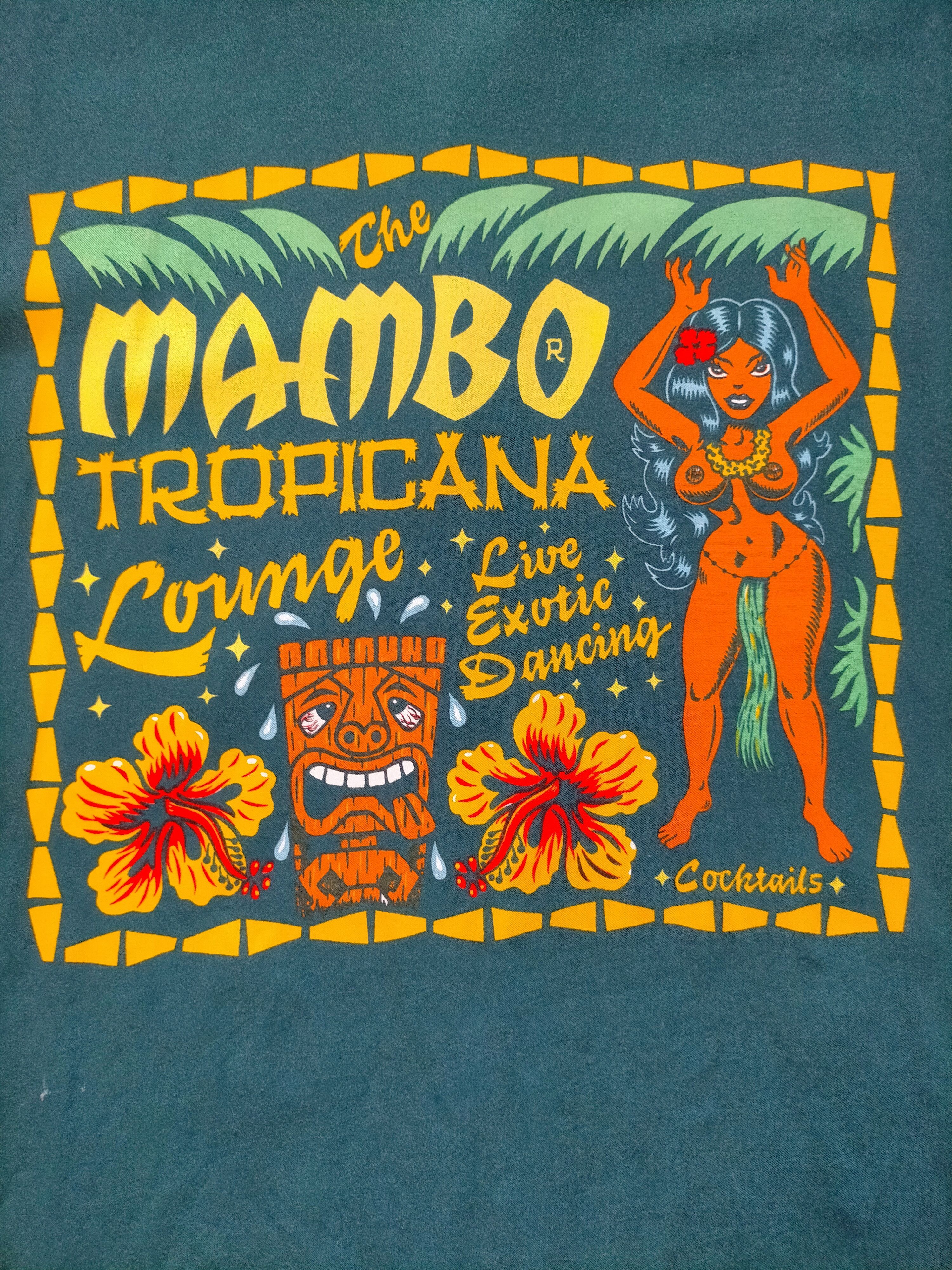 Mambo Vintage 90s Mambo Loud Hawaii Rayon Shirt Button Ups Size US M / EU 48-50 / 2 - 9 Thumbnail