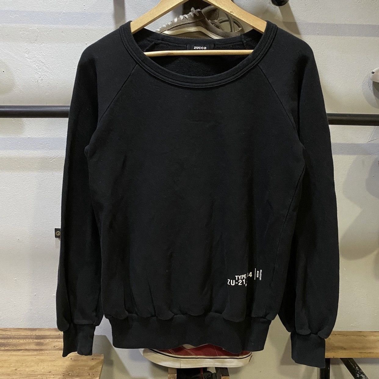 CABANE de ZUCCa × Issey Miyake × Zucca Vintage Zucca by Issey Miyake Sweatshirt Size US M / EU 48-50 / 2 - 1 Thumbnail