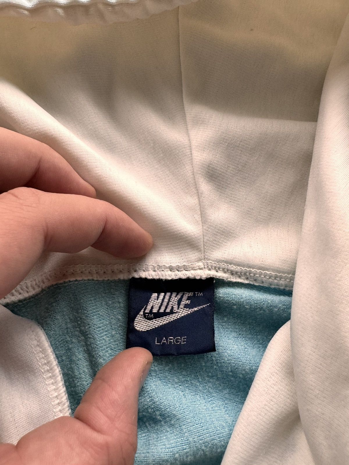 Nike × Vintage NIKE VINTAGE CENTER LOGO OVERSIZE BOXY HOODIE Size US L / EU 52-54 / 3 - 5 Thumbnail