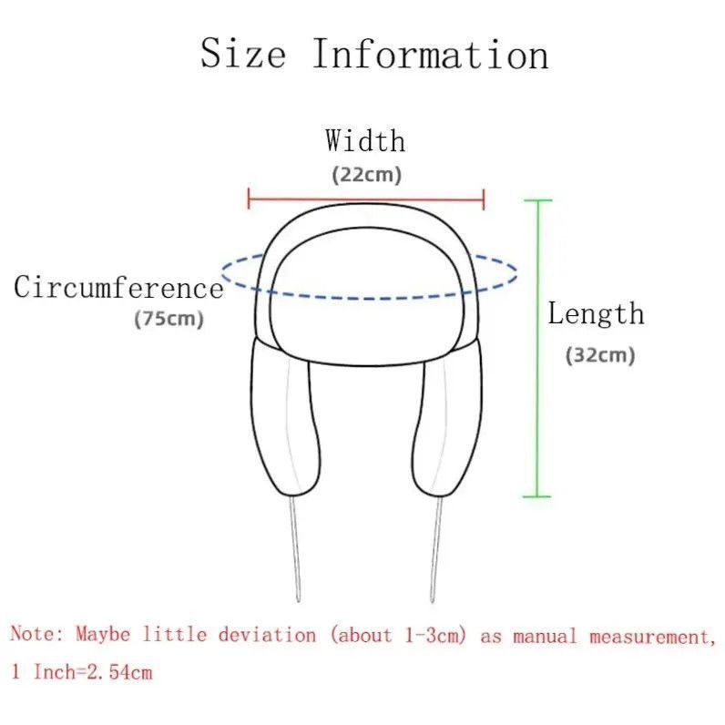 Japanese Brand × Vintage Y2K Cartoon Anime Kirby Hat Ushanka Hat Cute Winter Hat Size ONE SIZE - 5 Thumbnail
