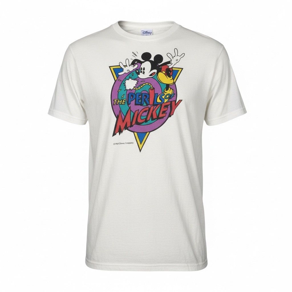 Mickey Mouse Vintage 80s Walt Disney Company Size US S / EU 44-46 / 1 - 1 Thumbnail