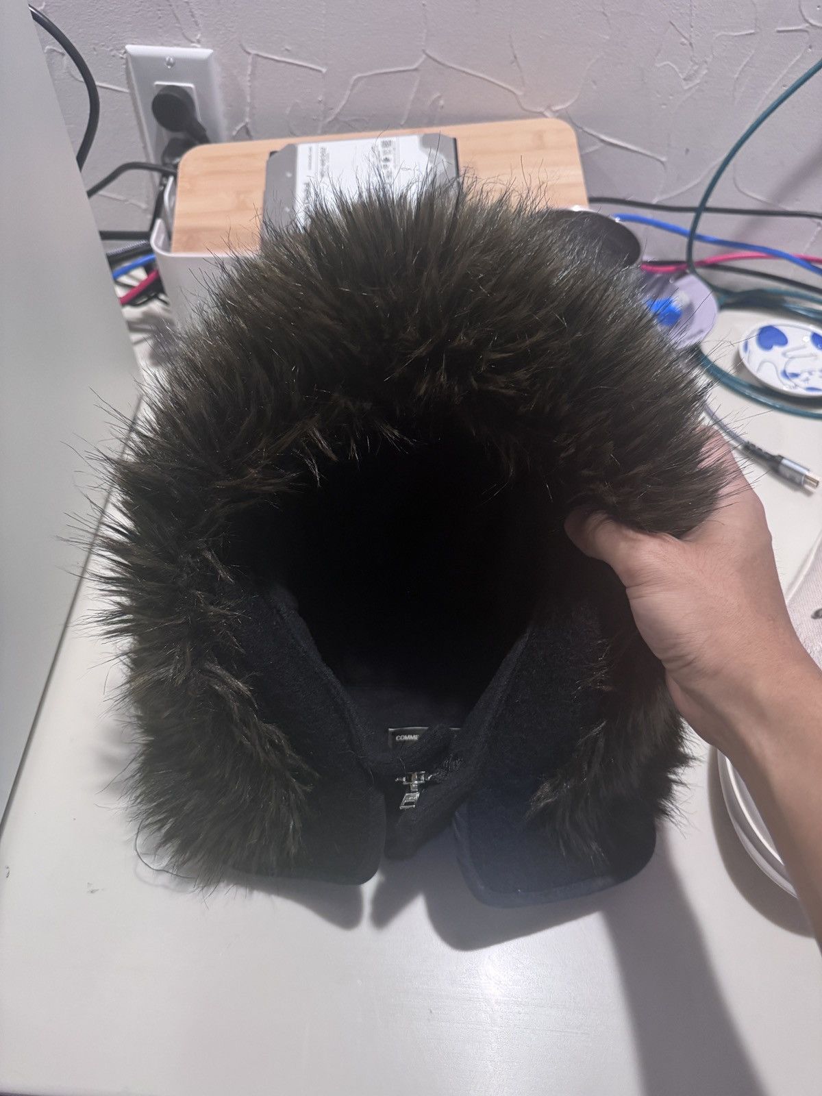 Comme des Garcons Homme Plus Detachable hood Size ONE SIZE - 1 Thumbnail