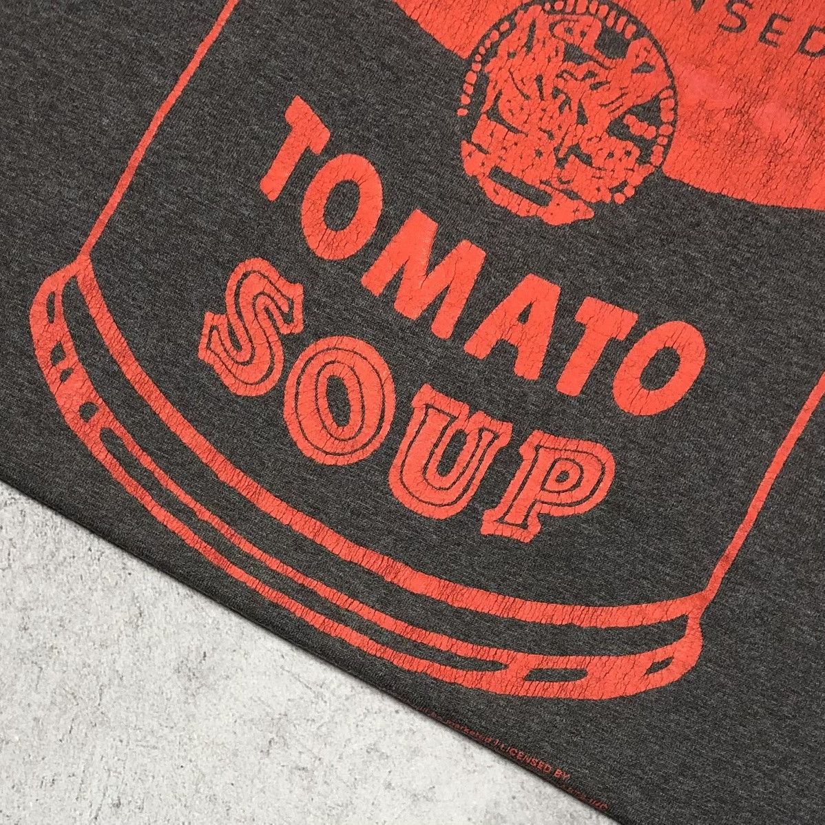 Andy Warhol Vintage Andy Warhol Campbell's Tomato Soup Gingham Tee Size US M / EU 48-50 / 2 - 11 Thumbnail