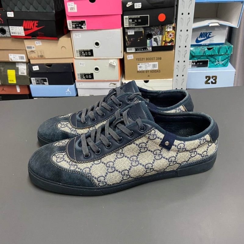 Gucci Gucci GG Suede Lace-Up Casual Sneakers Size US 9.5 / EU 42-43 - 1 Thumbnail