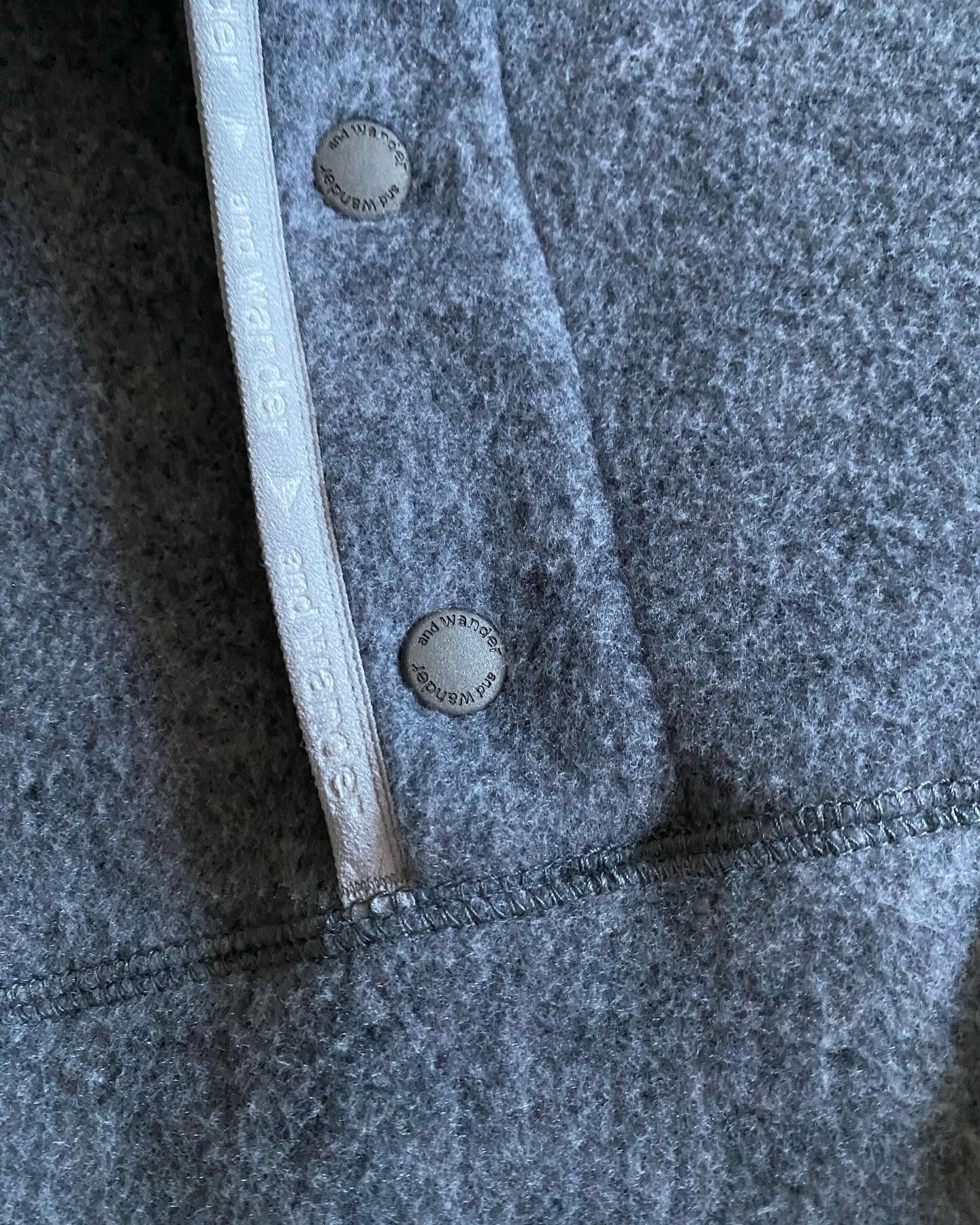 And Wander Wool Fleece Pullover Size US M / EU 48-50 / 2 - 9 Thumbnail