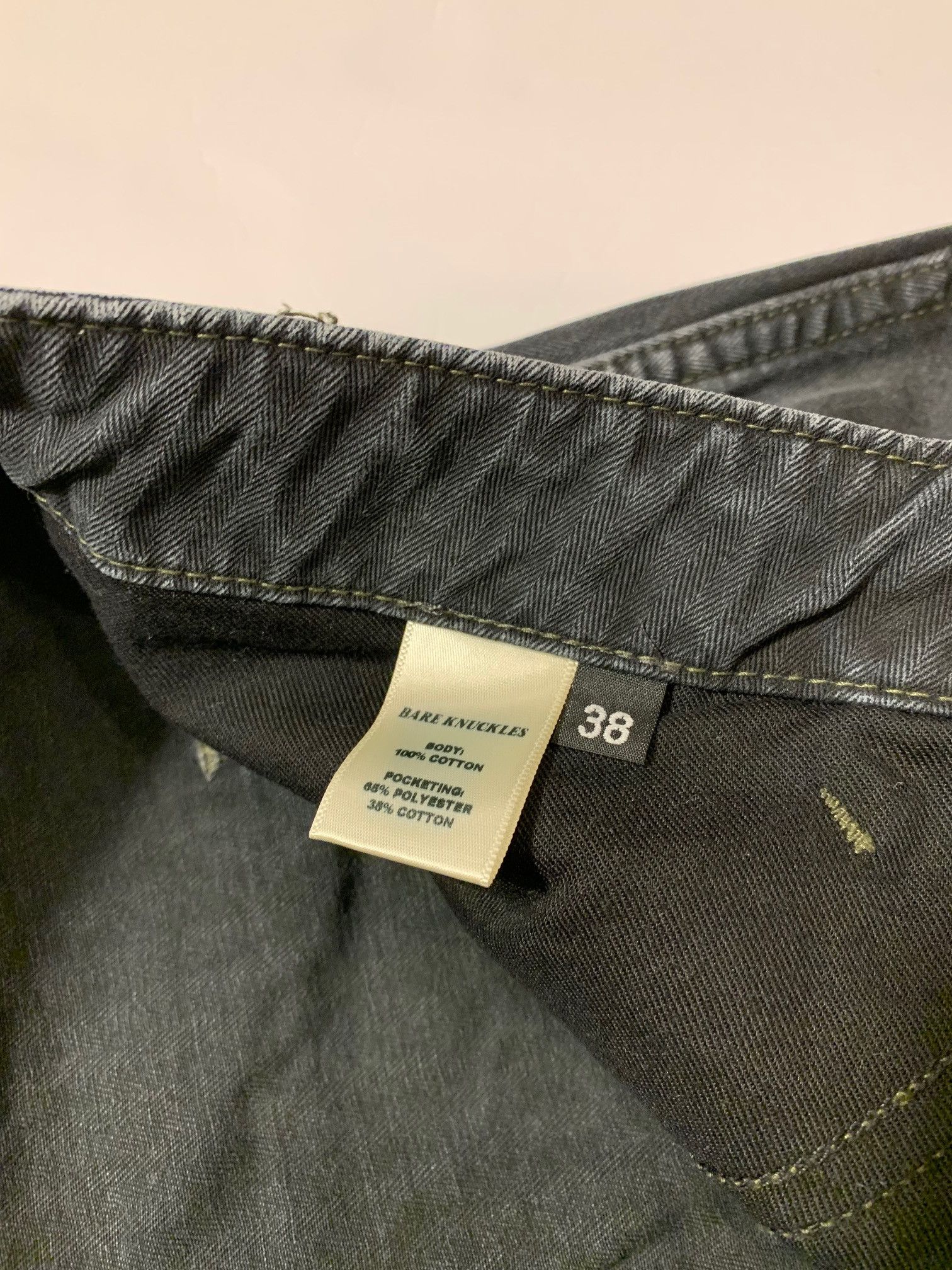 Bare Knuckles HBT Service Shorts Faded Black Size US 38 / EU 54 - 5 Thumbnail