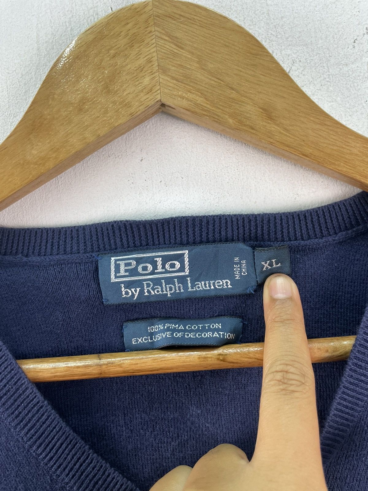 Polo Ralph Lauren Vintage Polo Ralph Lauren Vest Sweater Size US XL / EU 56 / 4 - 6 Thumbnail