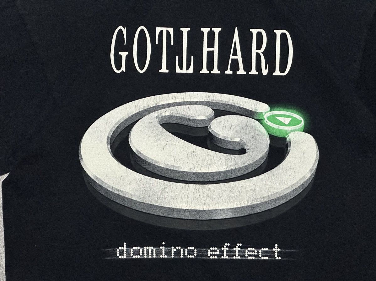 Band Tees Vintage GOTTHARD 2008 Domino Effect Tour Size US L / EU 52-54 / 3 - 5 Thumbnail