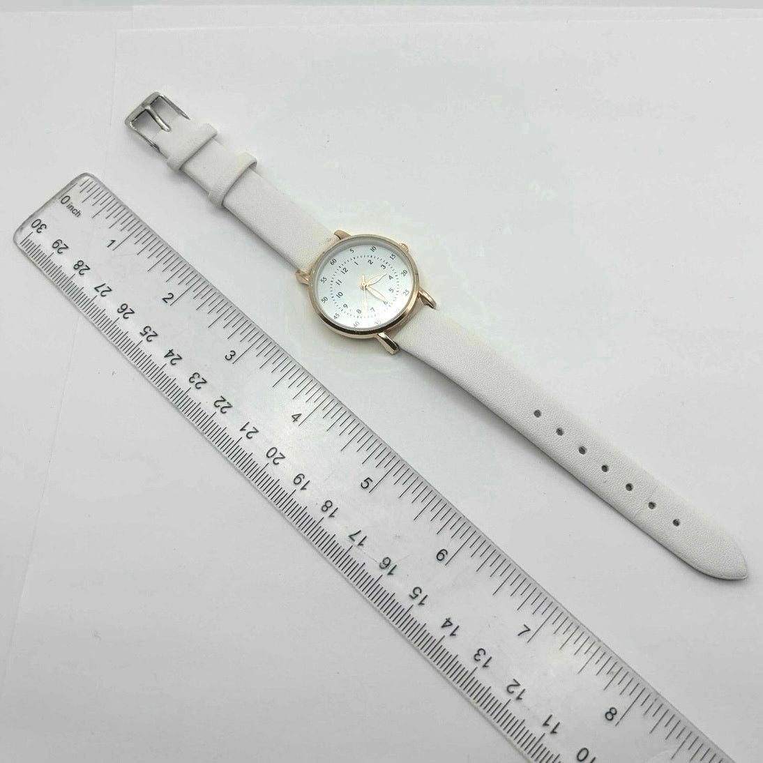 Other White & Gold Retro Watch Size ONE SIZE - 4 Thumbnail