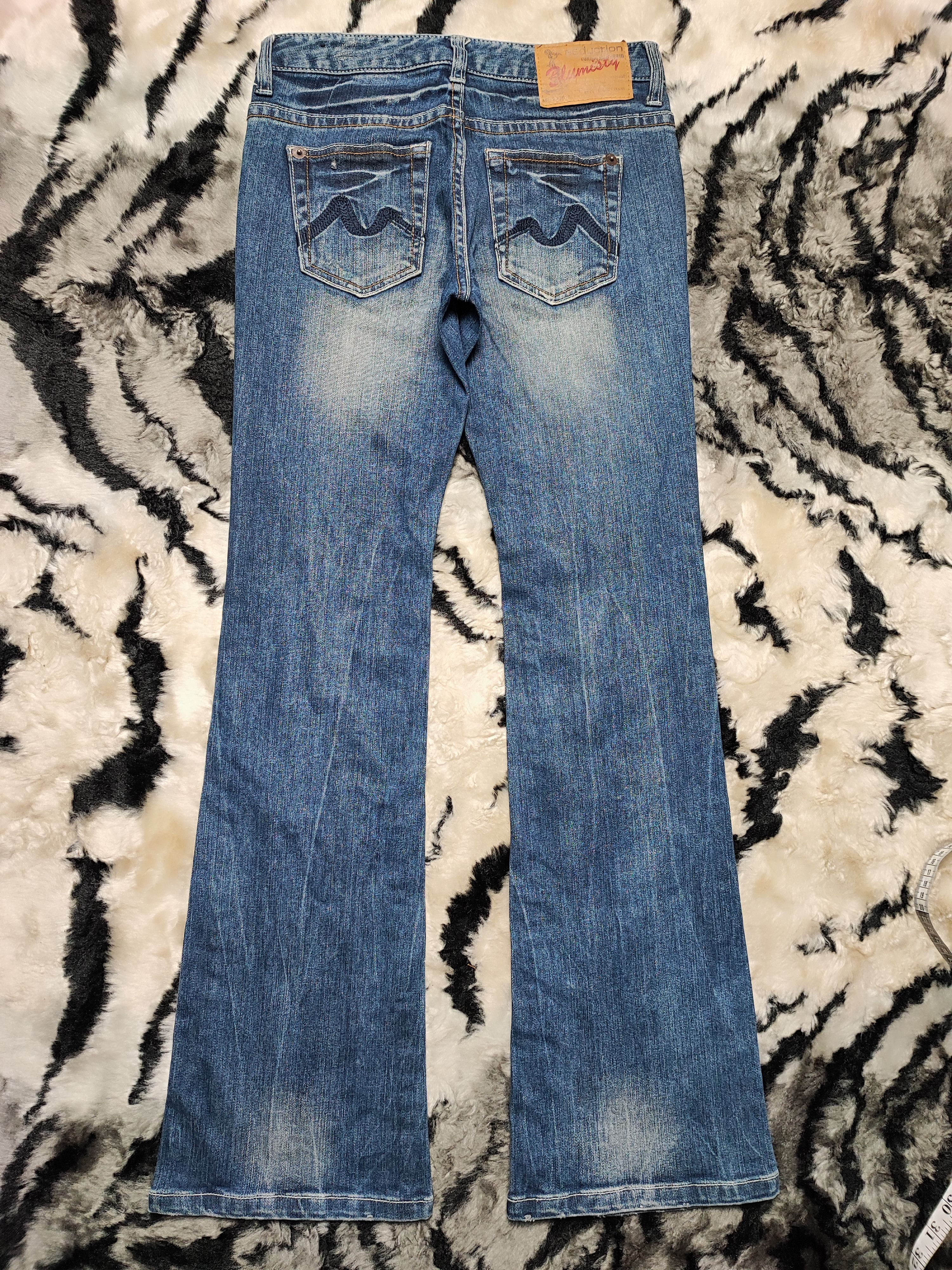 Japanese Brand Jeans Bootcut Flare Size 27" / US 4 / IT 40 - 12 Thumbnail