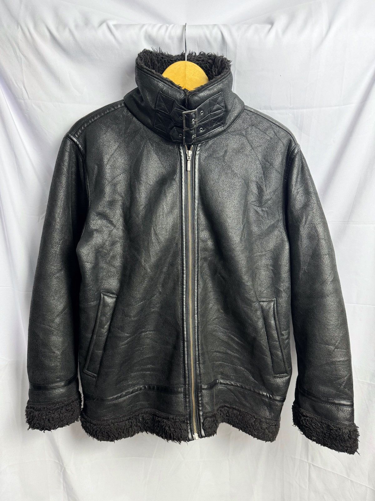 14th Addiction Japanese~Fur Rush/Hour Leather Suede Jacket Size US M / EU 48-50 / 2 - 3 Thumbnail