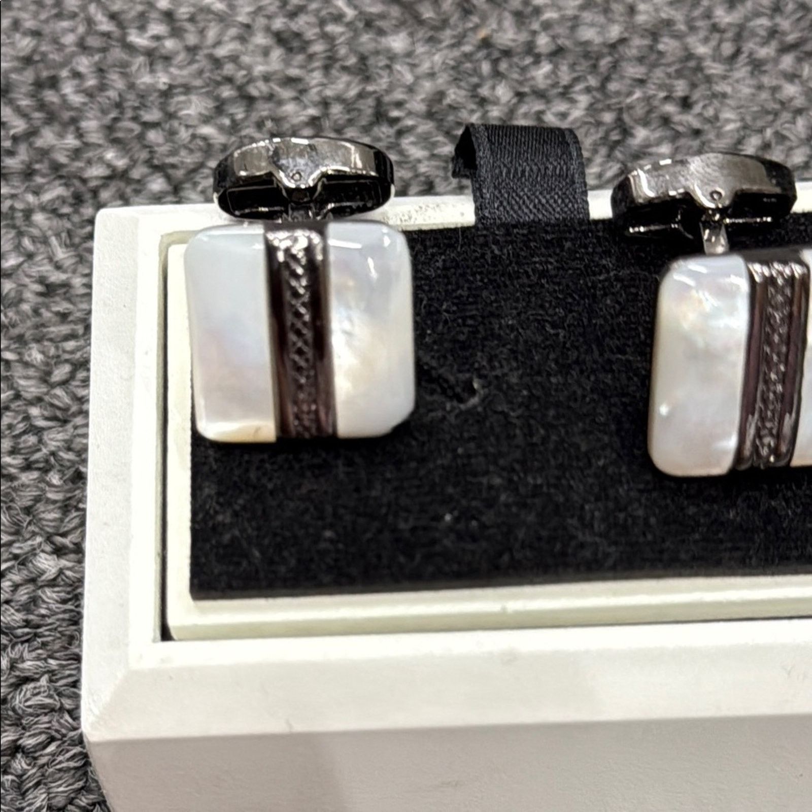 Other NWT One Laack Orange and silver Men's Cufflinks Size ONE SIZE - 4 Thumbnail