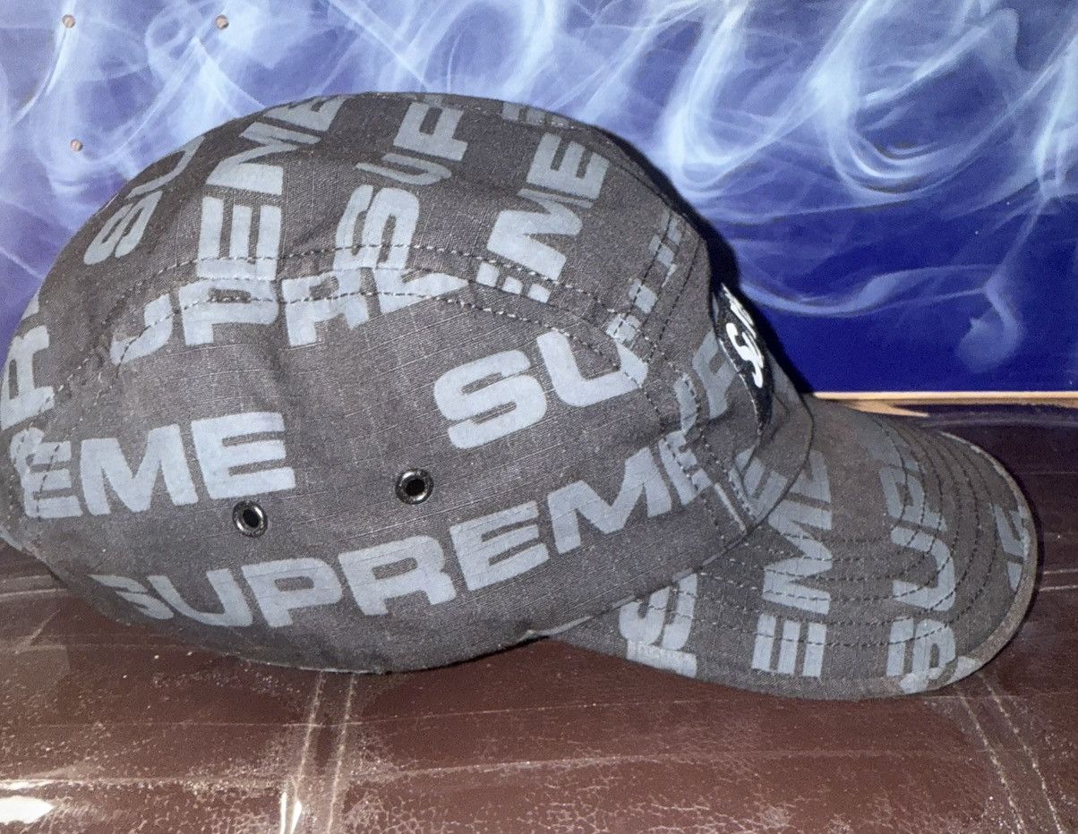 Supreme Supreme Reactive Print Camp Cap 'Black' FW20H41 Fall/Winter Size ONE SIZE - 8 Thumbnail