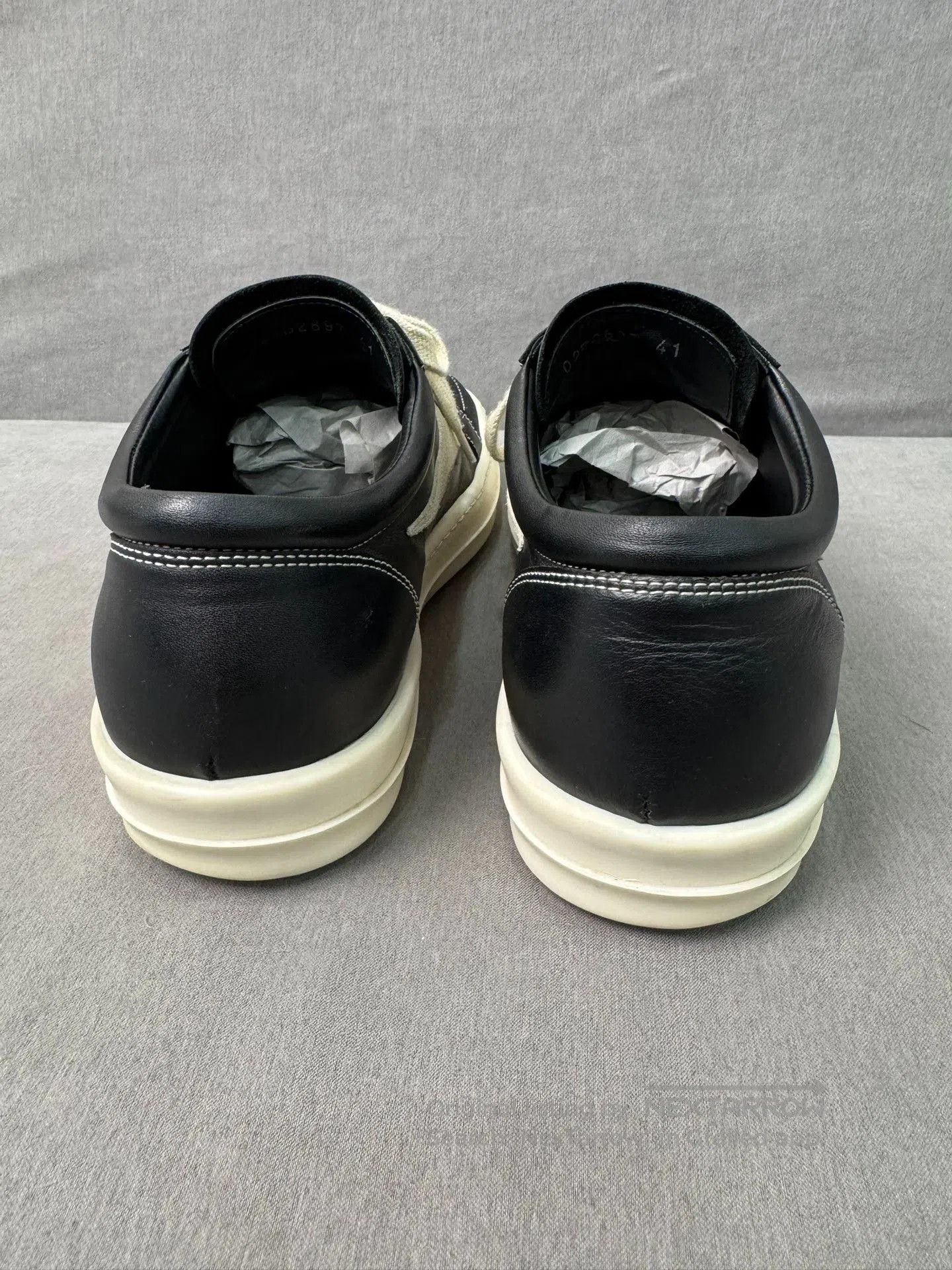 Rick Owens Rick Owens Vans Black White Size 41. Size US 8 / EU 41 - 6 Thumbnail