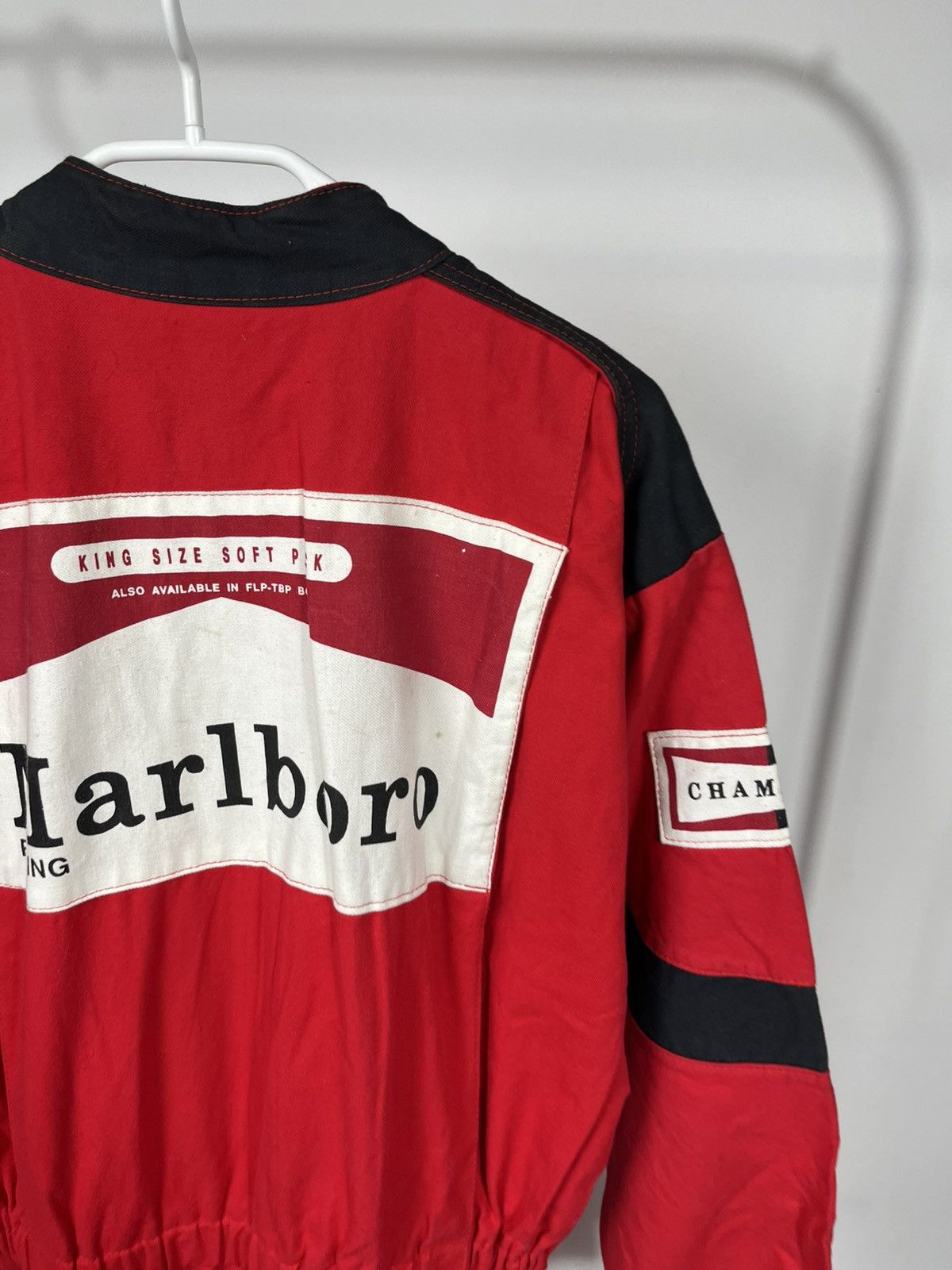 Marlboro Vintage Marlboro Racing Suit Coveralls Red Mazda Workwear Size US L / EU 52-54 / 3 - 21 Thumbnail