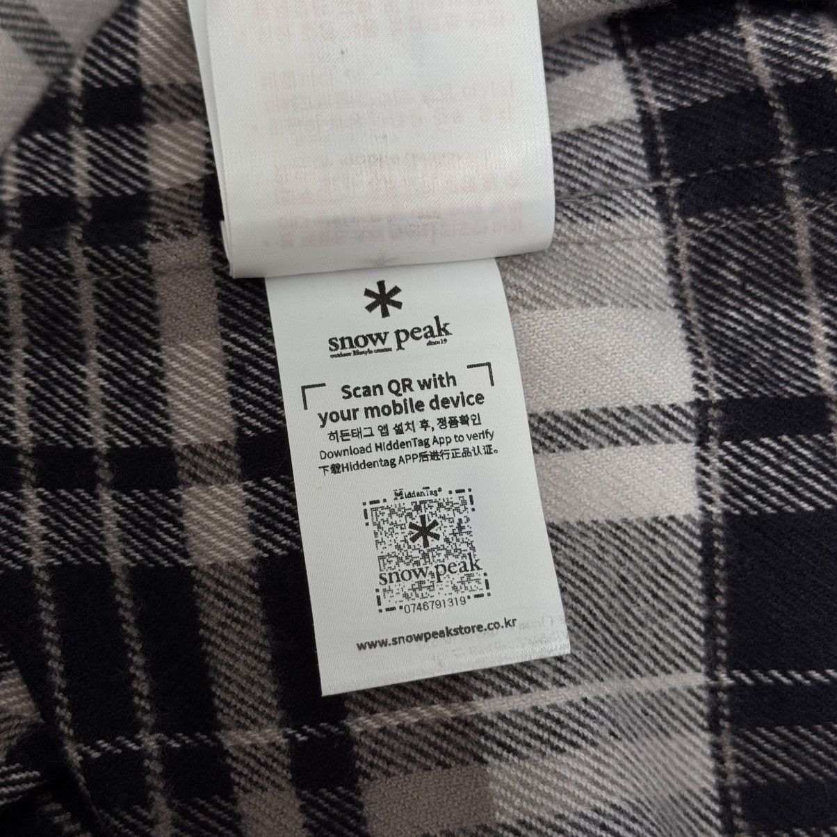 Snow Peak Snow Peak Oversized Flannel Plaid Shirt Size S / US 4 / IT 40 - 13 Thumbnail