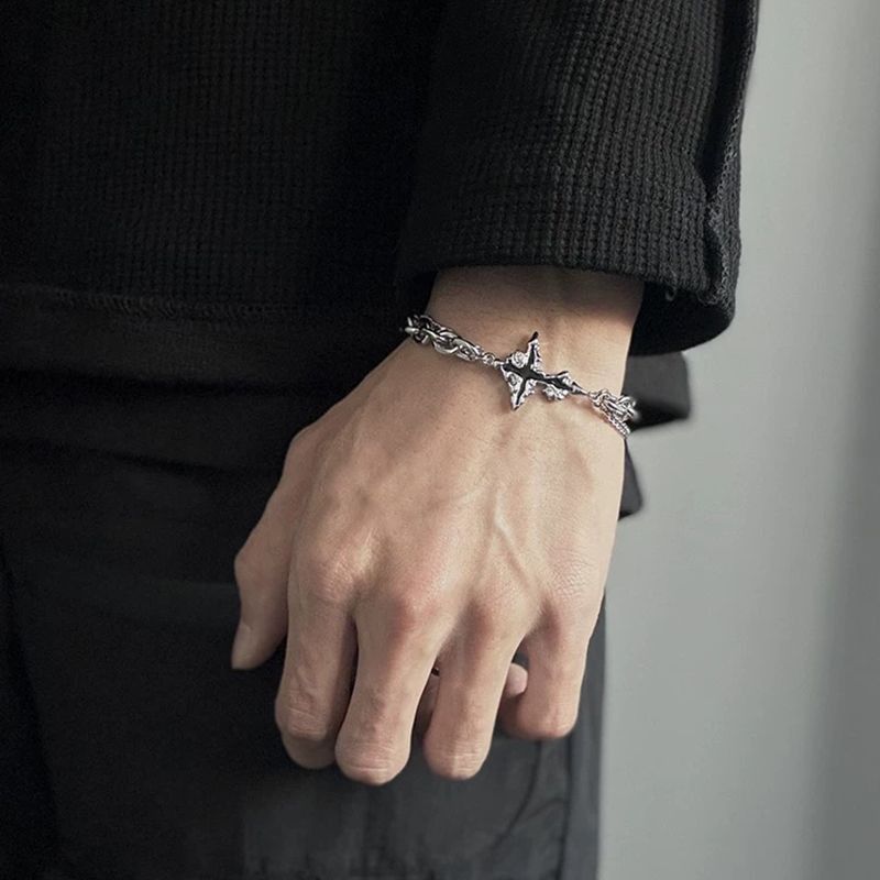 Jewelry Punk Bracelet Y2K Punk Chain Gotch Bracelets Chains Size ONE SIZE - 3 Thumbnail