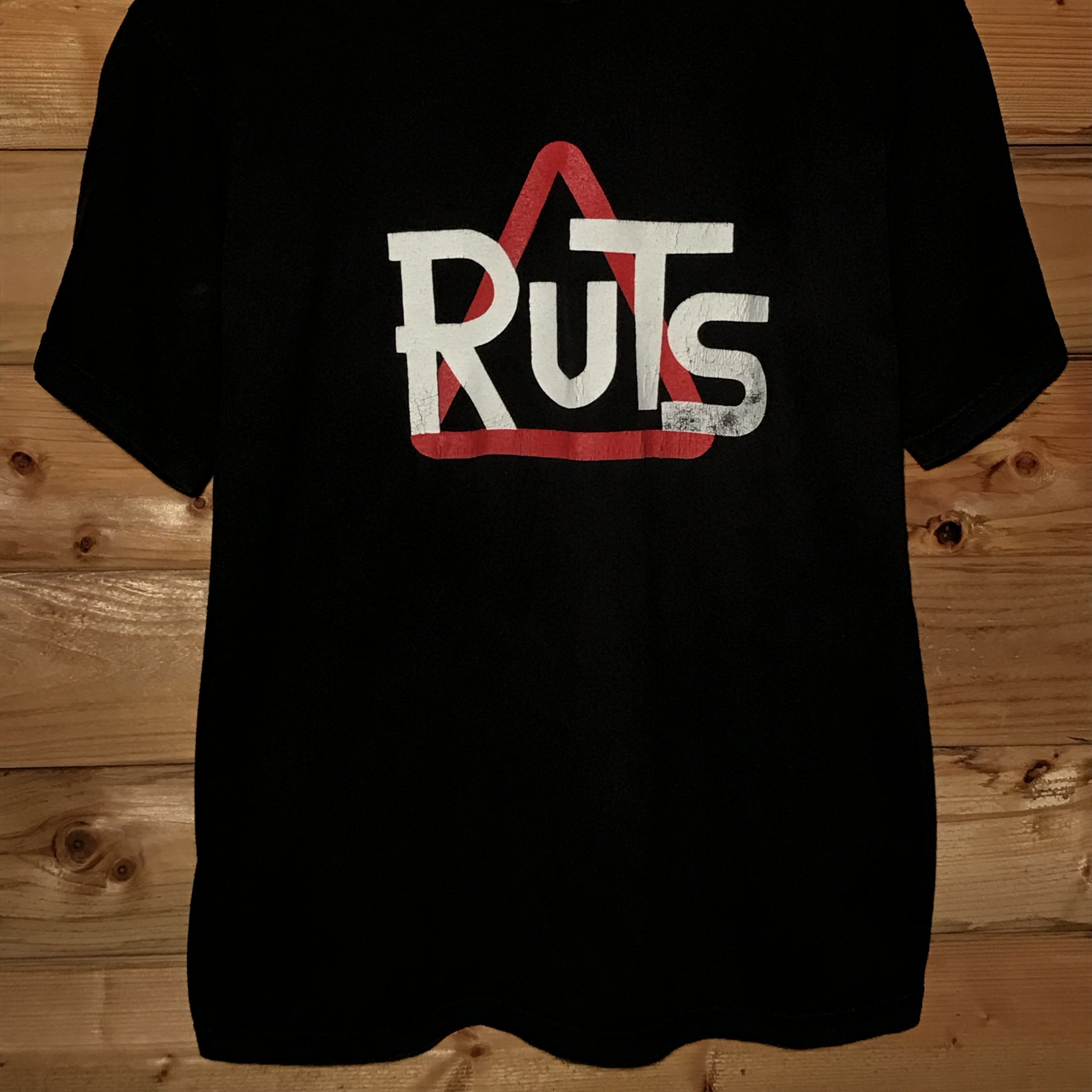 Band Tees × Vintage 90s Vintage The Ruts Centre Spellout Original Band Tee Size US L / EU 52-54 / 3 - 4 Thumbnail