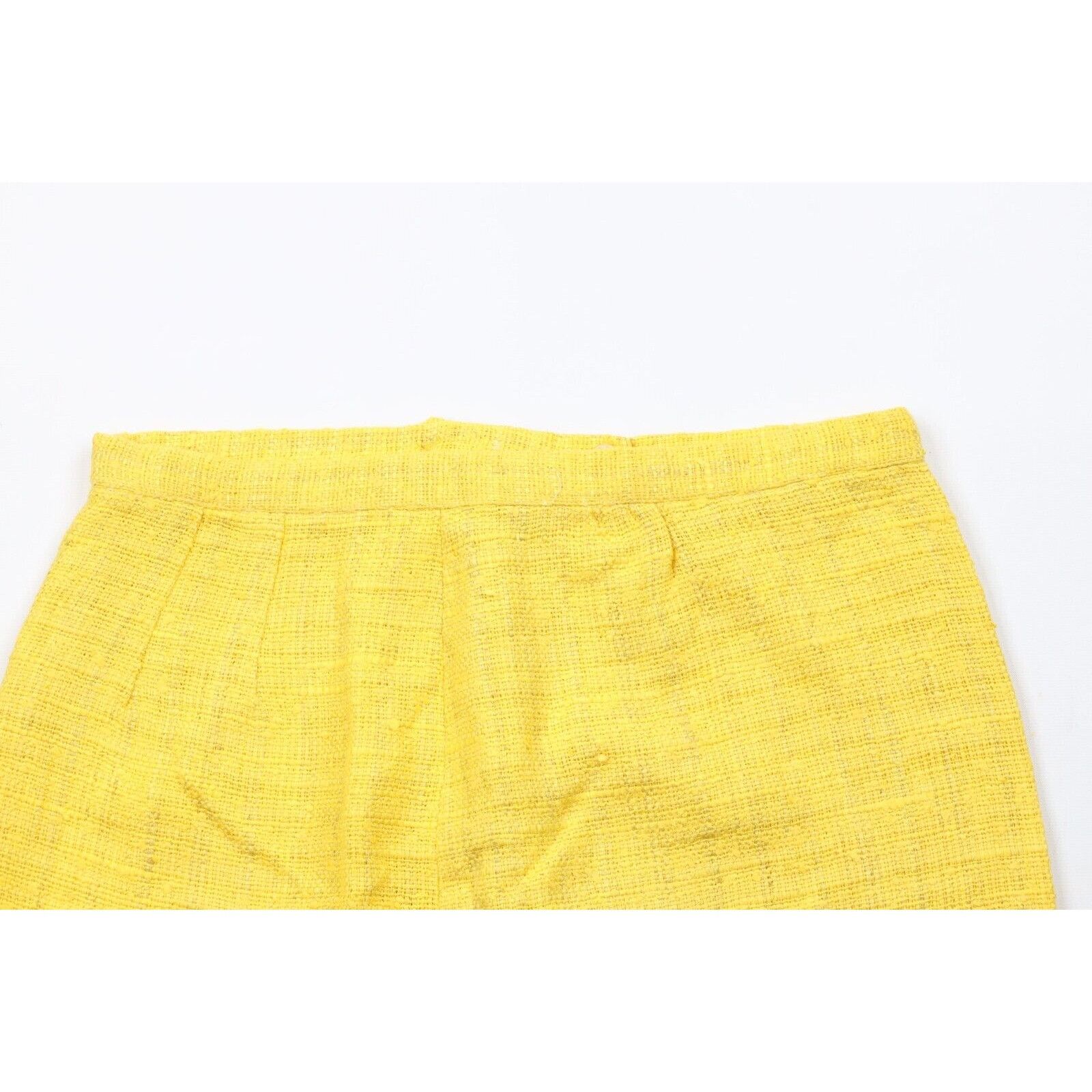 Vintage Vintage 50s 60s Streetwear Distressed Wool Burlap Skirt Size 30" / US 8 / IT 44 - 2 Thumbnail