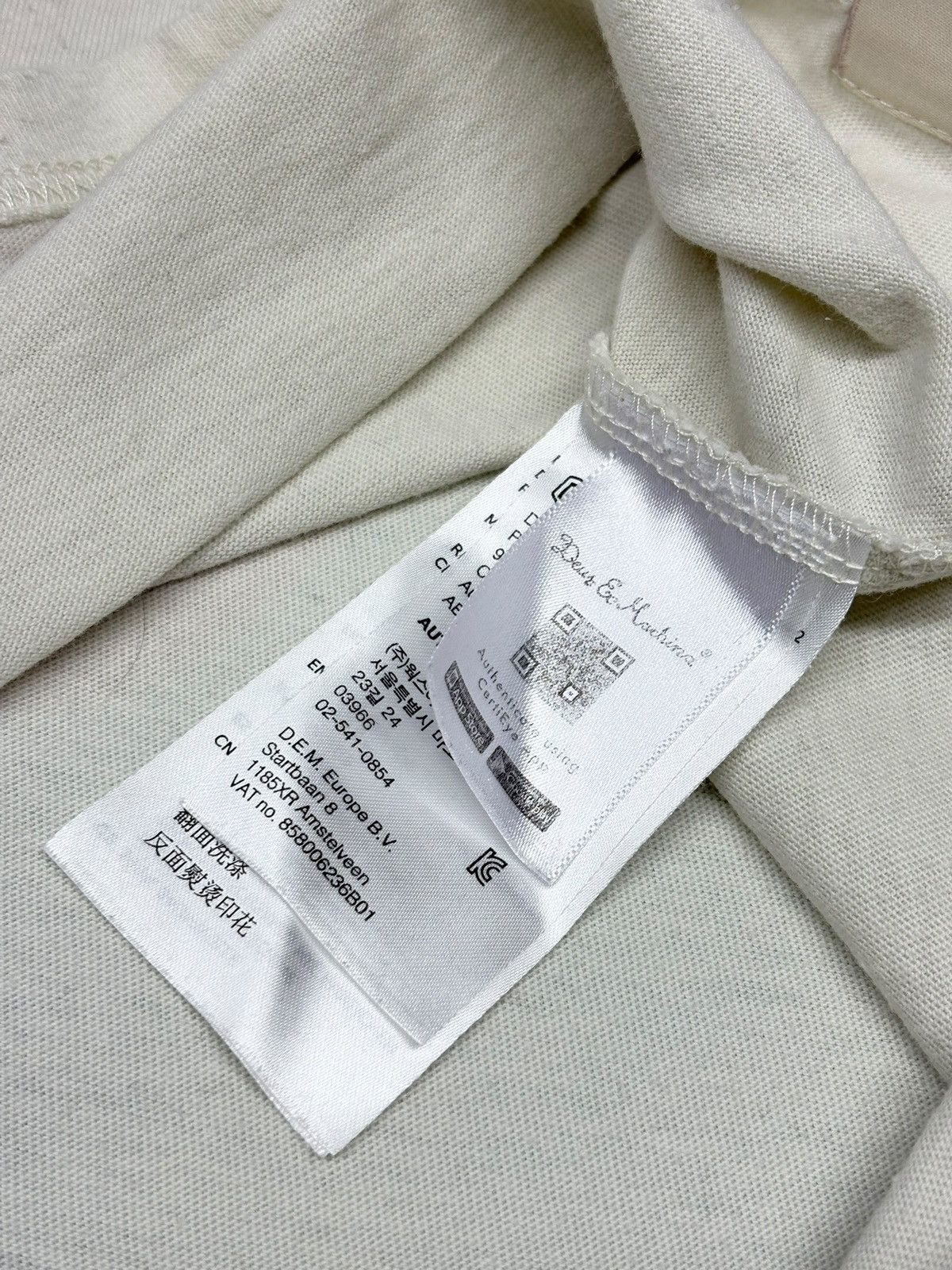 Deus Ex Machina Deus Ex Machina Streetwear White T-Shirt Size US M / EU 48-50 / 2 - 14 Thumbnail